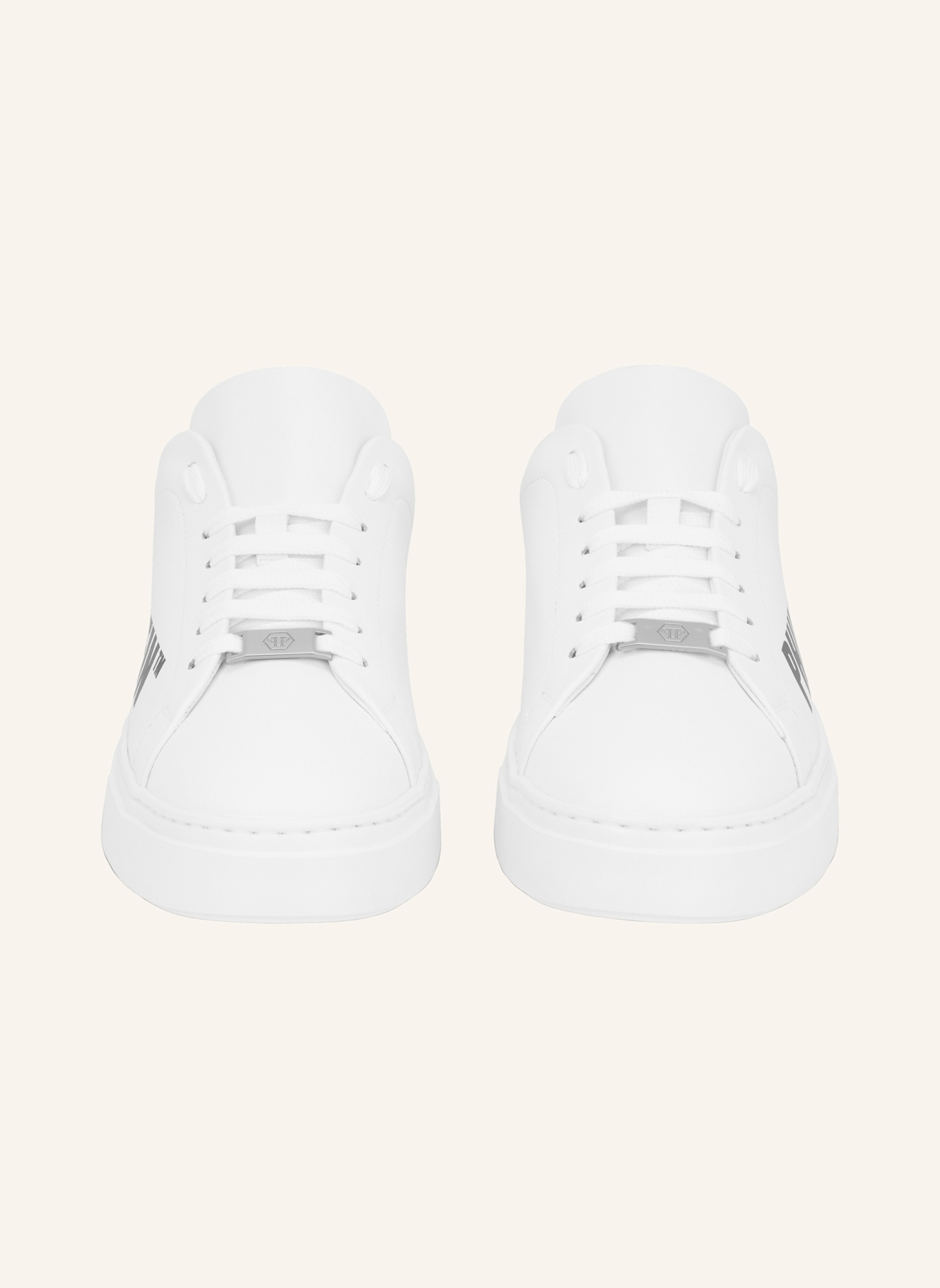 PHILIPP PLEIN Lo-Top Turnschuhe: WEISS