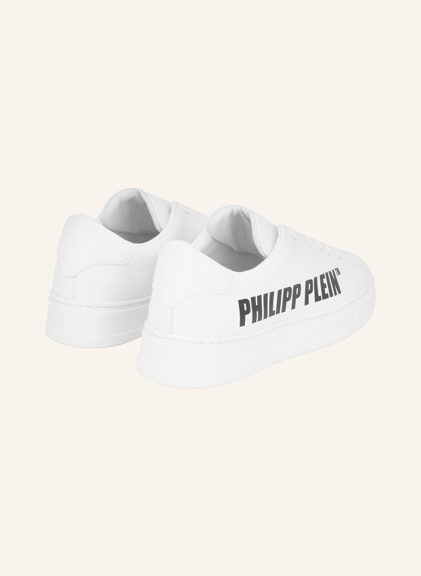 PHILIPP PLEIN Lo-Top Turnschuhe: WEISS