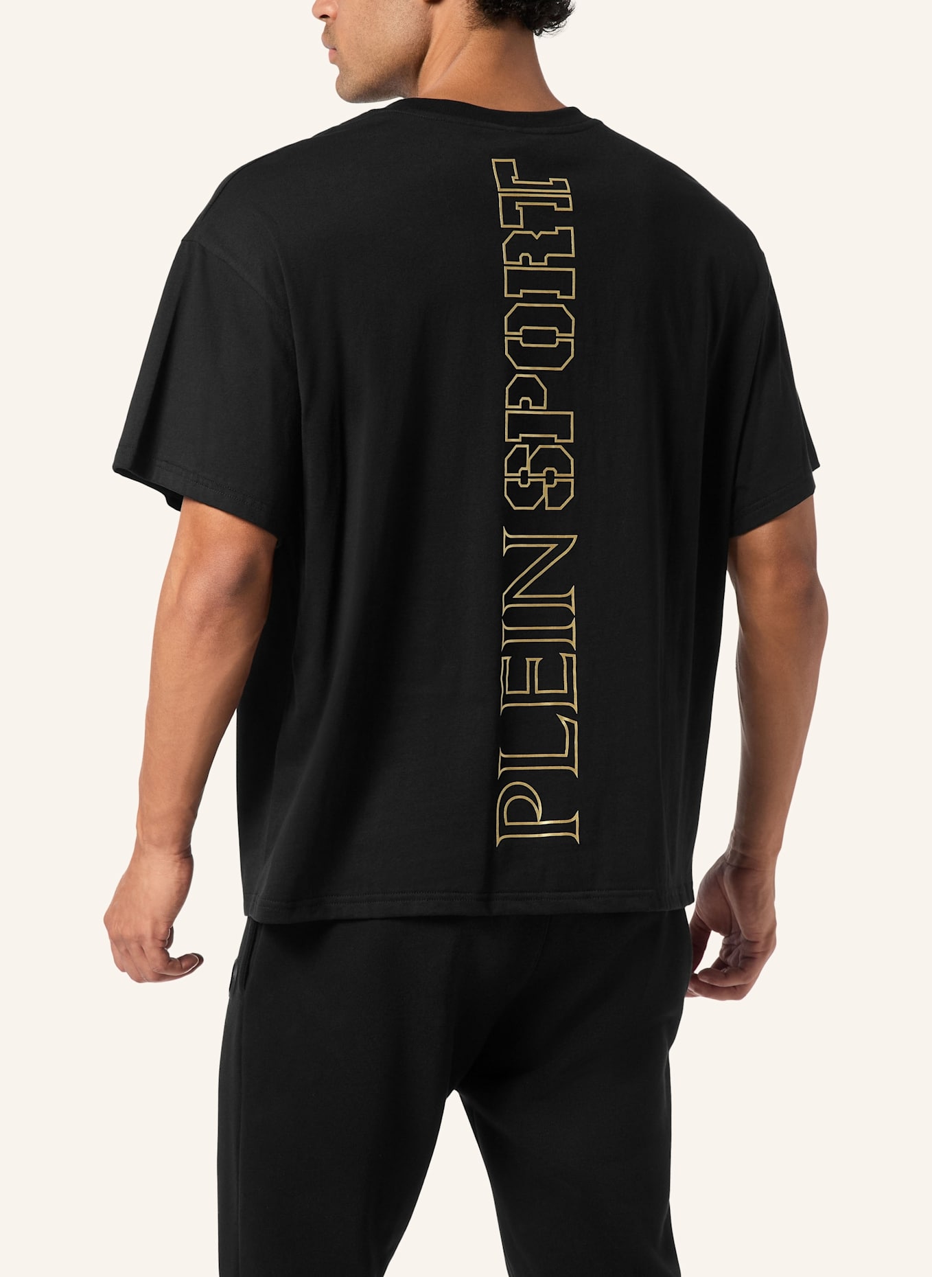 PLEIN SPORT PLEIN SPORT T-Shirt Rundhalsausschnitt Ss SCRATCH: SCHWARZ