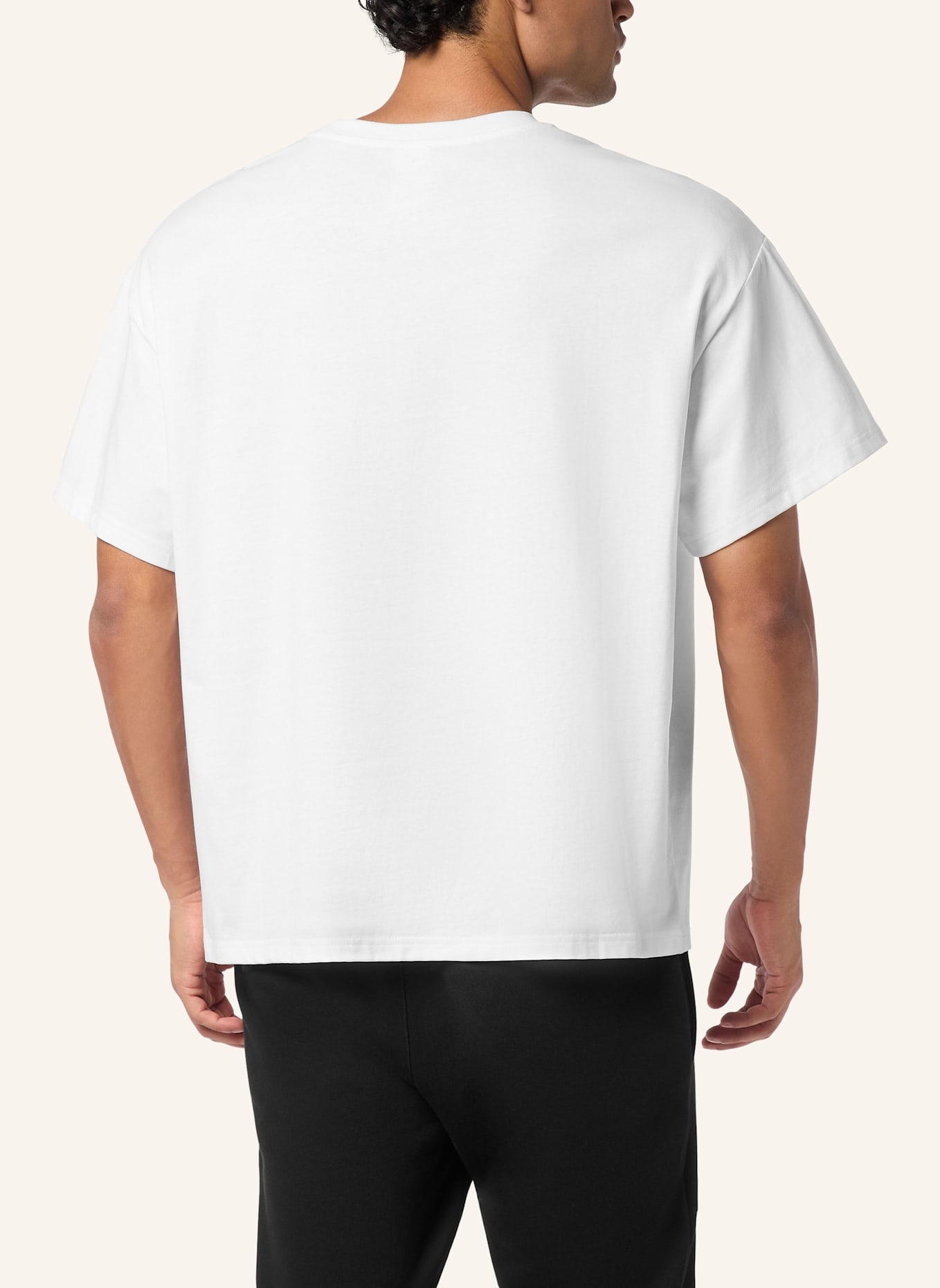 PLEIN SPORT PLEIN SPORT T-Shirt Rundhalsausschnitt Ss SCRATCH: WEISS