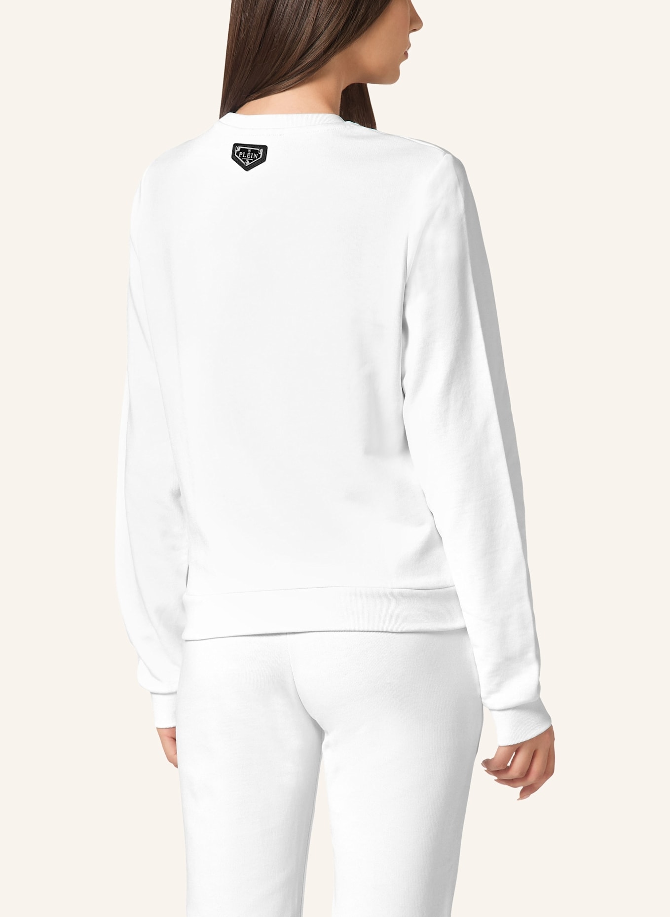 PHILIPP PLEIN Sweatshirt: WEISS
