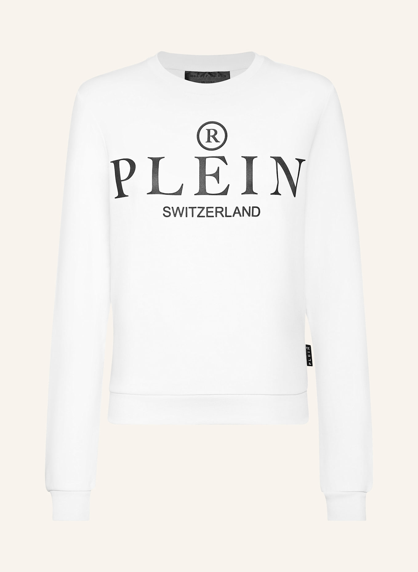 PHILIPP PLEIN Sweatshirt: WEISS