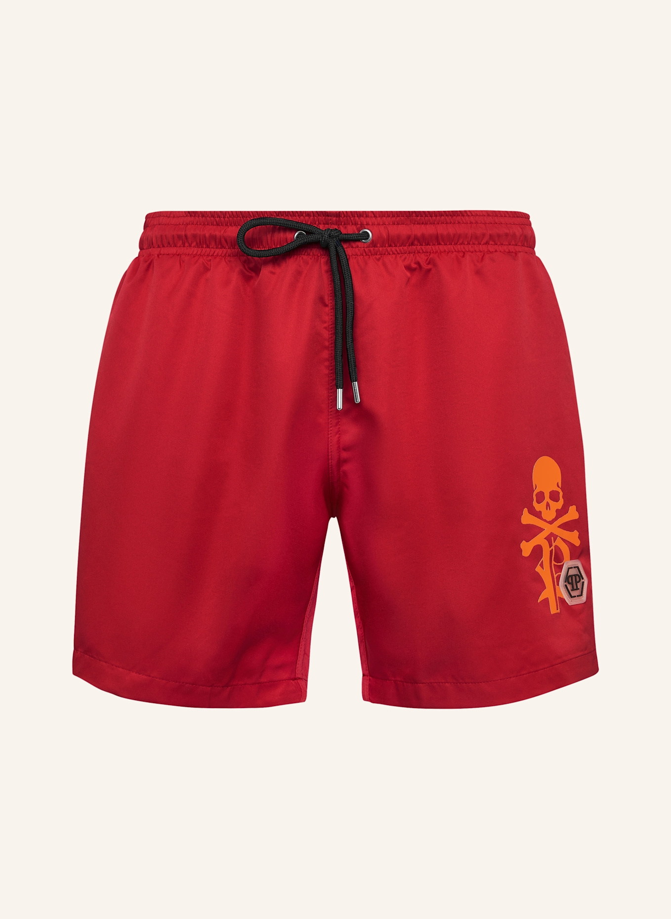 PHILIPP PLEIN PHILIPP PLEIN Badehose SKULL&BONES: ROT