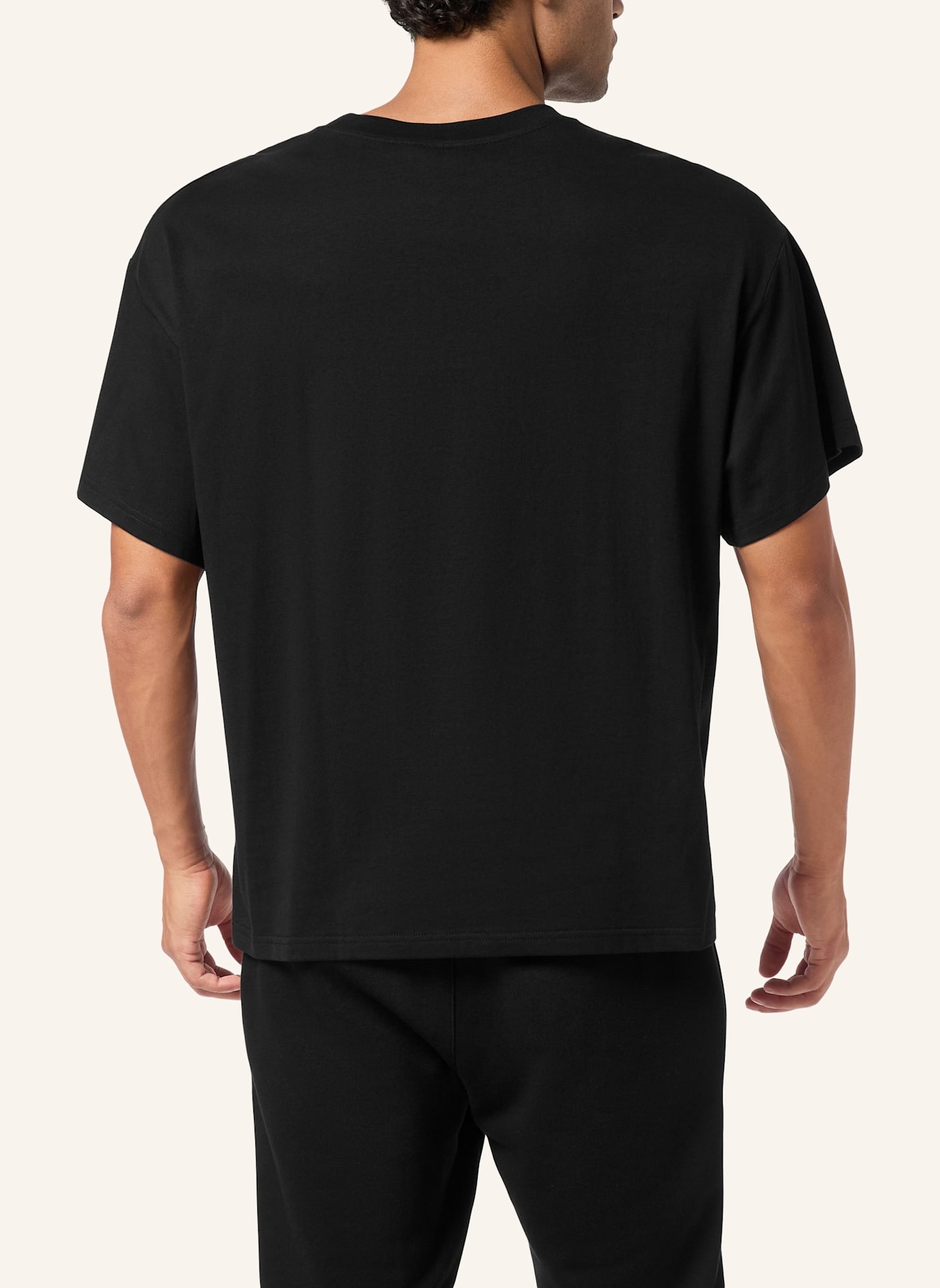 PLEIN SPORT PLEIN SPORT T-Shirt Rundhalsausschnitt Ss SCRATCH: SCHWARZ