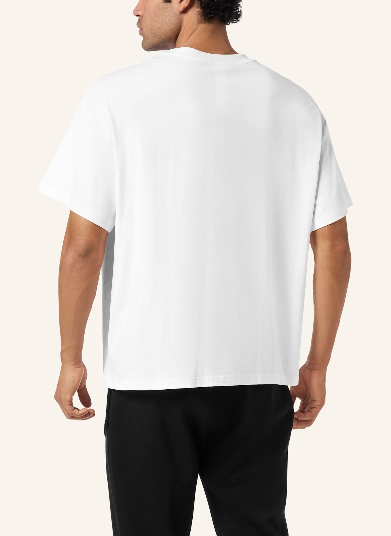 PLEIN SPORT PLEIN SPORT T-Shirt Rundhalsausschnitt Ss LOGO: WEISS