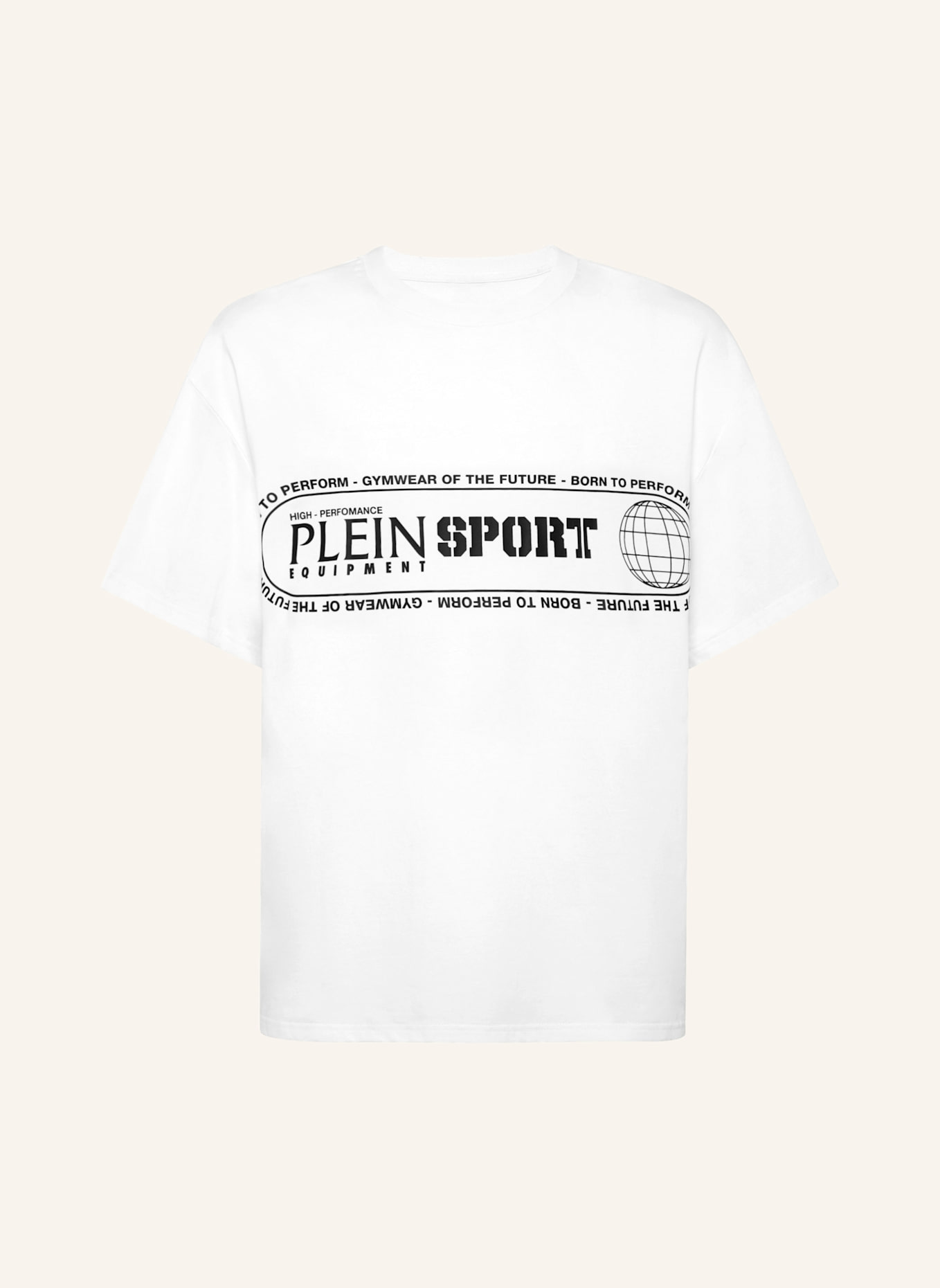 PLEIN SPORT PLEIN SPORT T-Shirt Rundhalsausschnitt Ss LOGO: WEISS