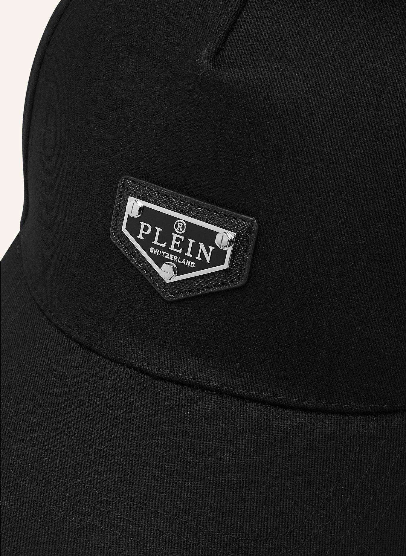 PHILIPP PLEIN Baseballkappe: SCHWARZ