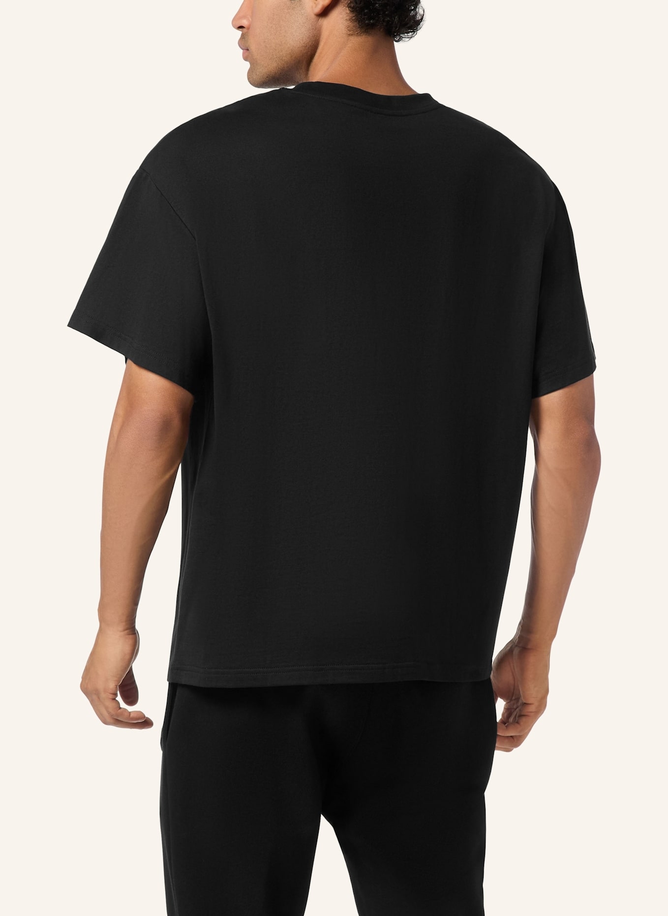 PLEIN SPORT PLEIN SPORT T-Shirt Rundhalsausschnitt Ss LOGO: SCHWARZ