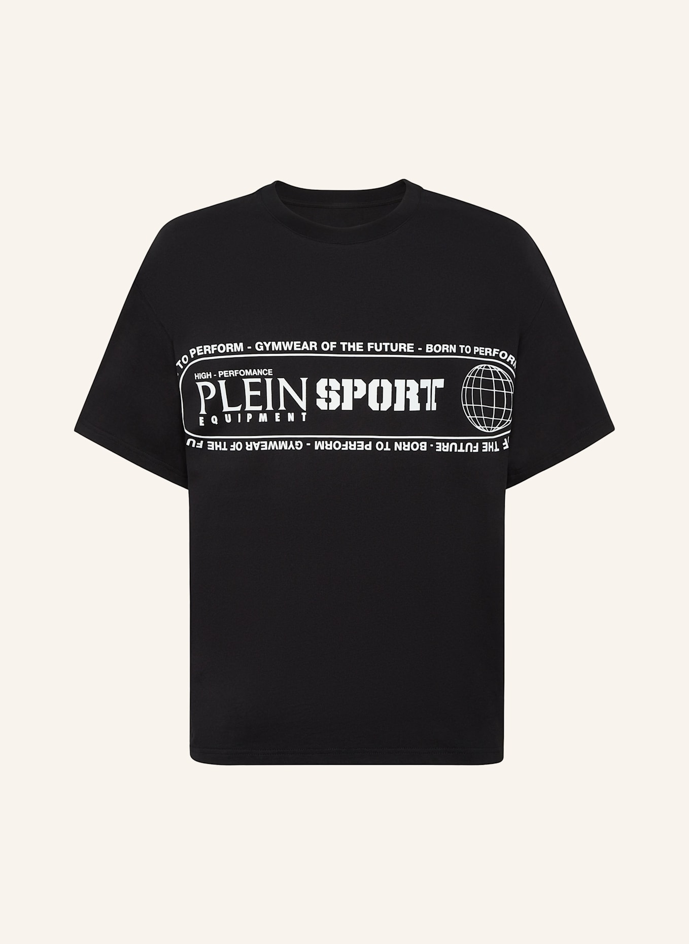 PLEIN SPORT PLEIN SPORT T-Shirt Rundhalsausschnitt Ss LOGO: SCHWARZ