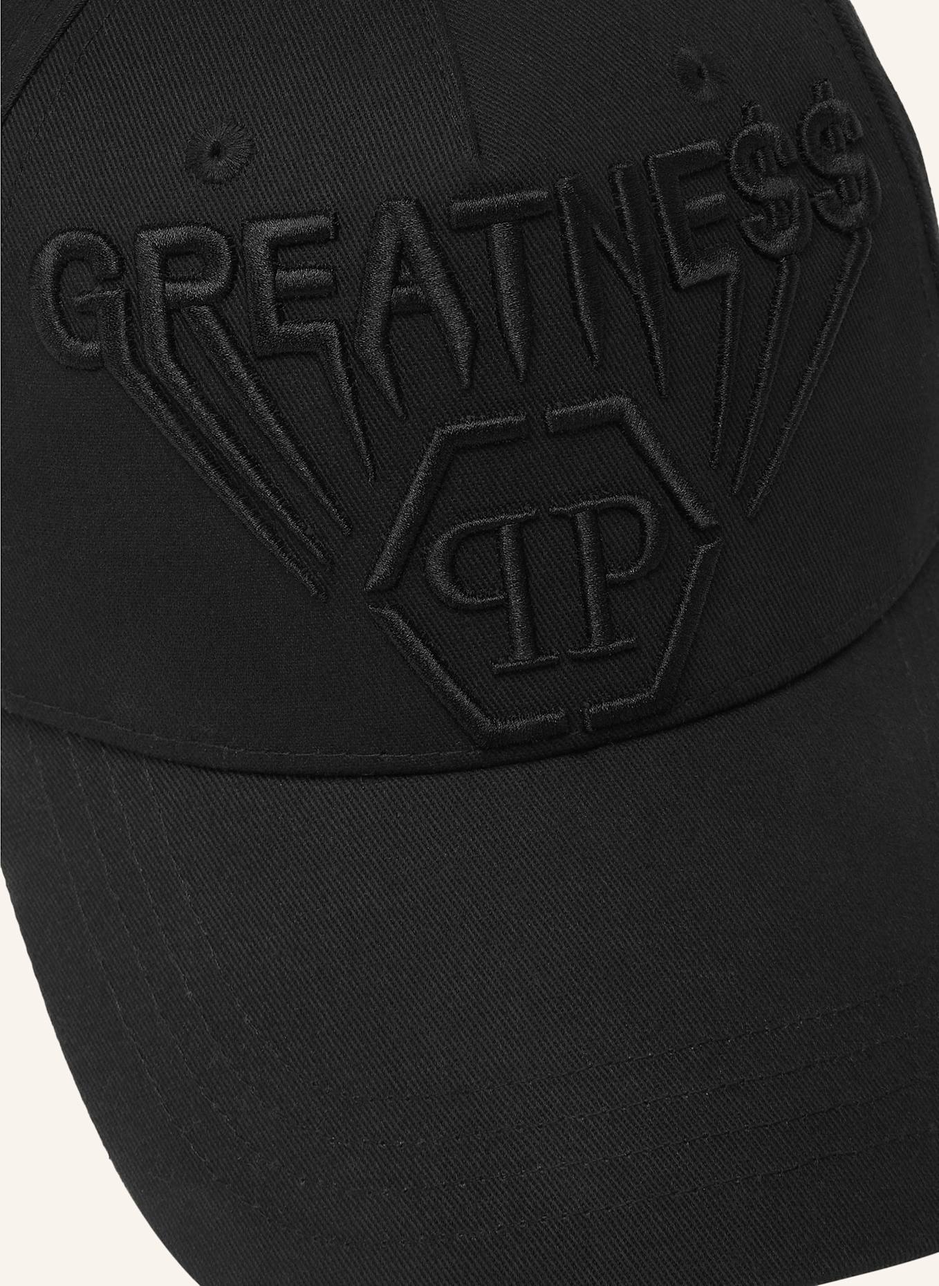 PHILIPP PLEIN Baseballkappe: SCHWARZ