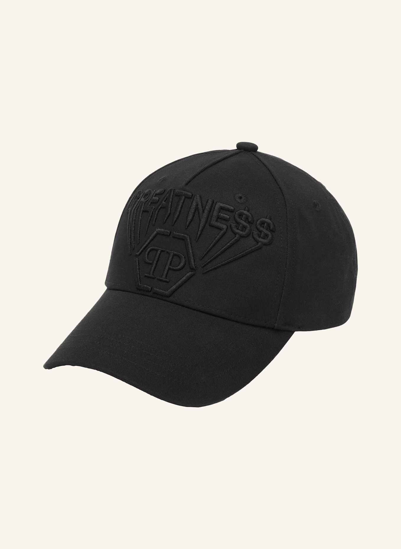 PHILIPP PLEIN Baseballkappe: SCHWARZ