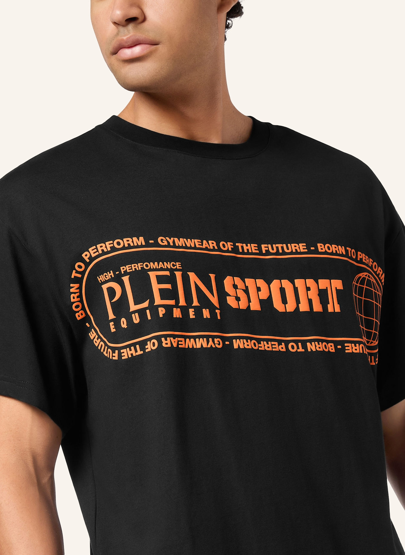 PLEIN SPORT PLEIN SPORT T-Shirt Rundhalsausschnitt Ss LOGO: SCHWARZ