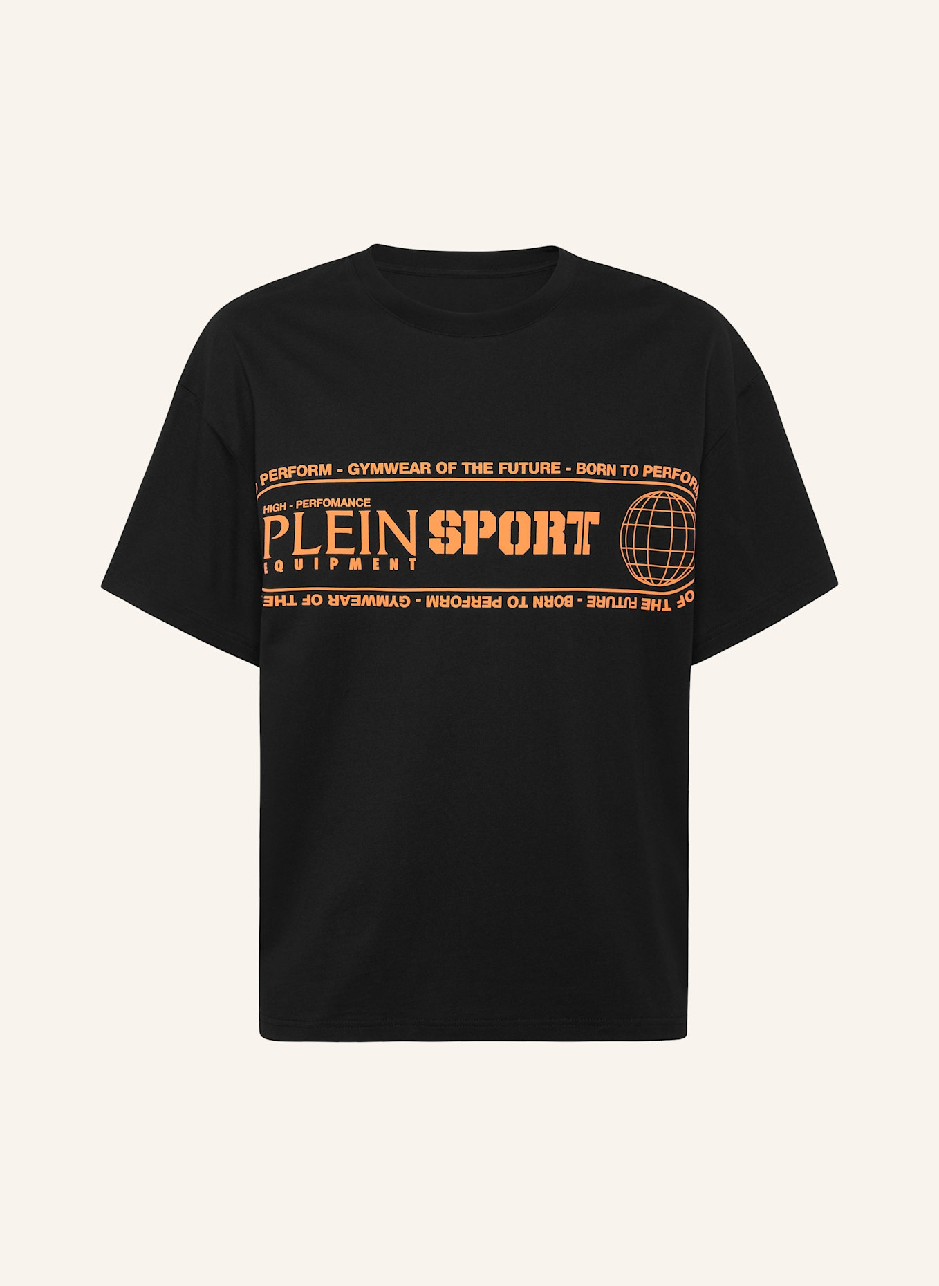 PLEIN SPORT PLEIN SPORT T-Shirt Rundhalsausschnitt Ss LOGO: SCHWARZ