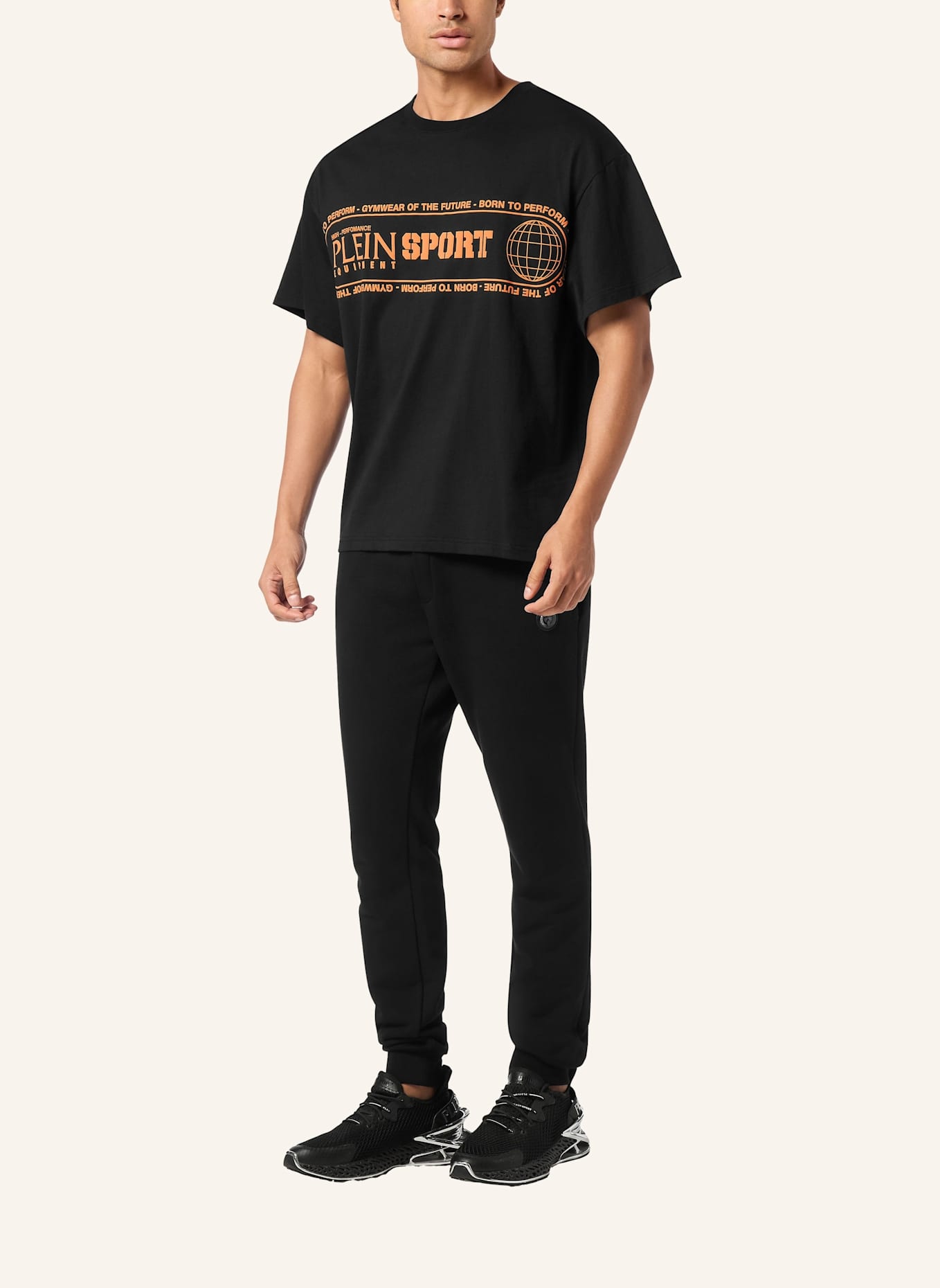 PLEIN SPORT PLEIN SPORT T-Shirt Rundhalsausschnitt Ss LOGO: SCHWARZ