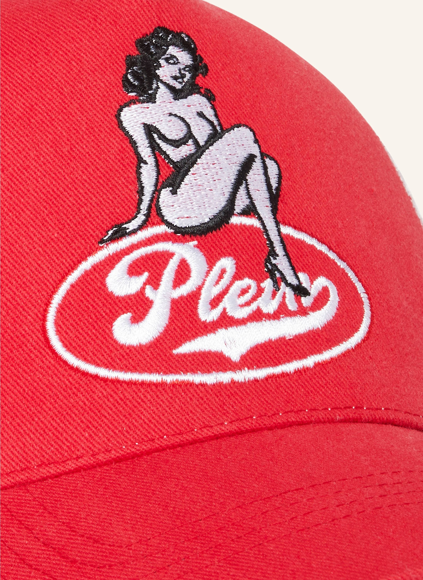 PHILIPP PLEIN Baseballkappe: ROT