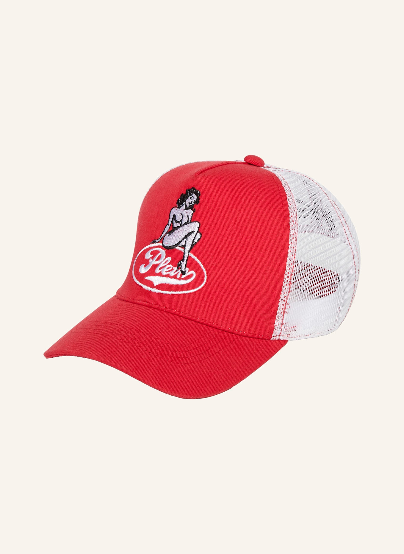 PHILIPP PLEIN Baseballkappe: ROT