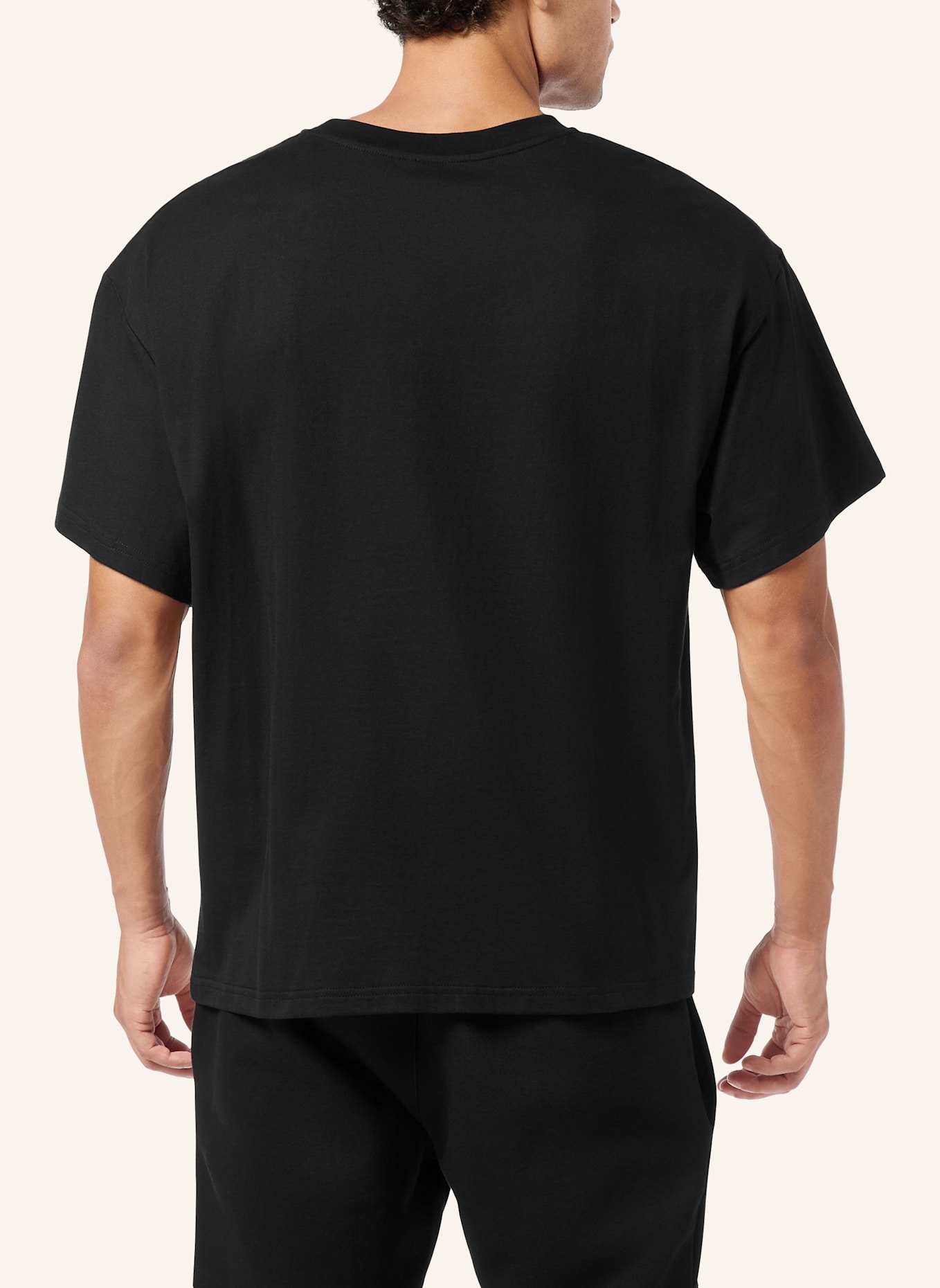 PLEIN SPORT PLEIN SPORT T-Shirt Rundhalsausschnitt Ss LOGO: SCHWARZ