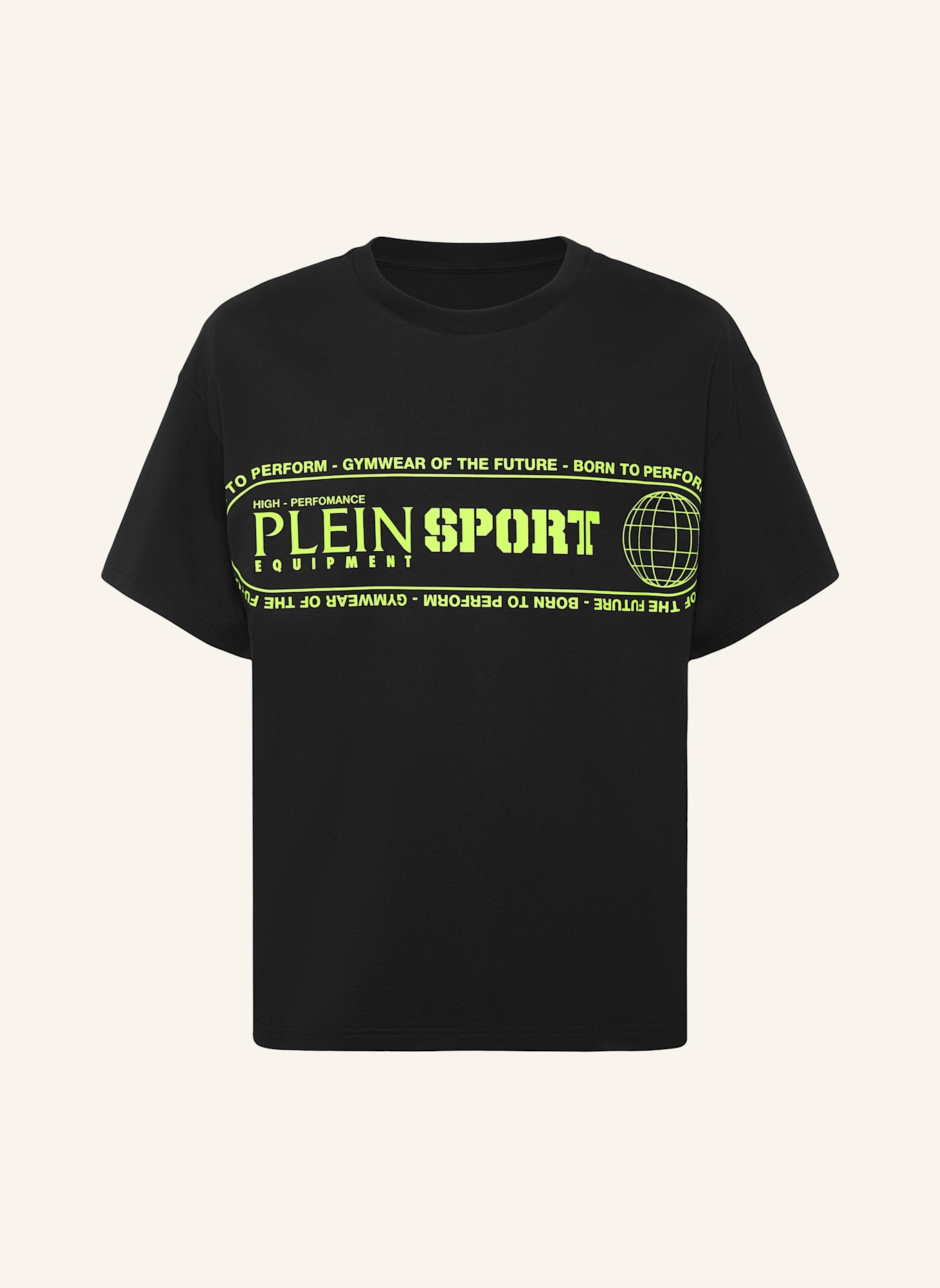 PLEIN SPORT PLEIN SPORT T-Shirt Rundhalsausschnitt Ss LOGO: SCHWARZ