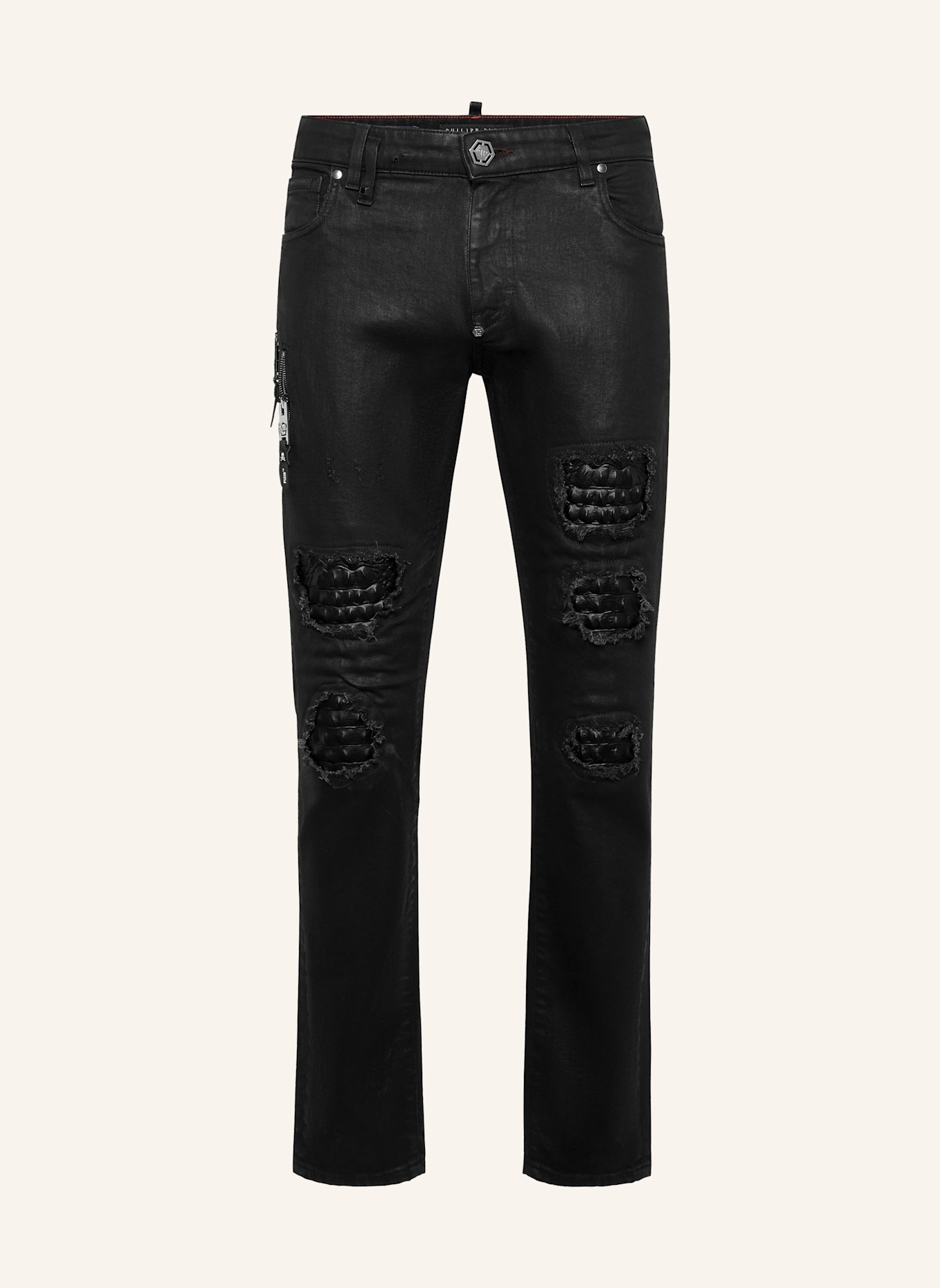 PHILIPP PLEIN Rockstar-Fit COCCO: SCHWARZ