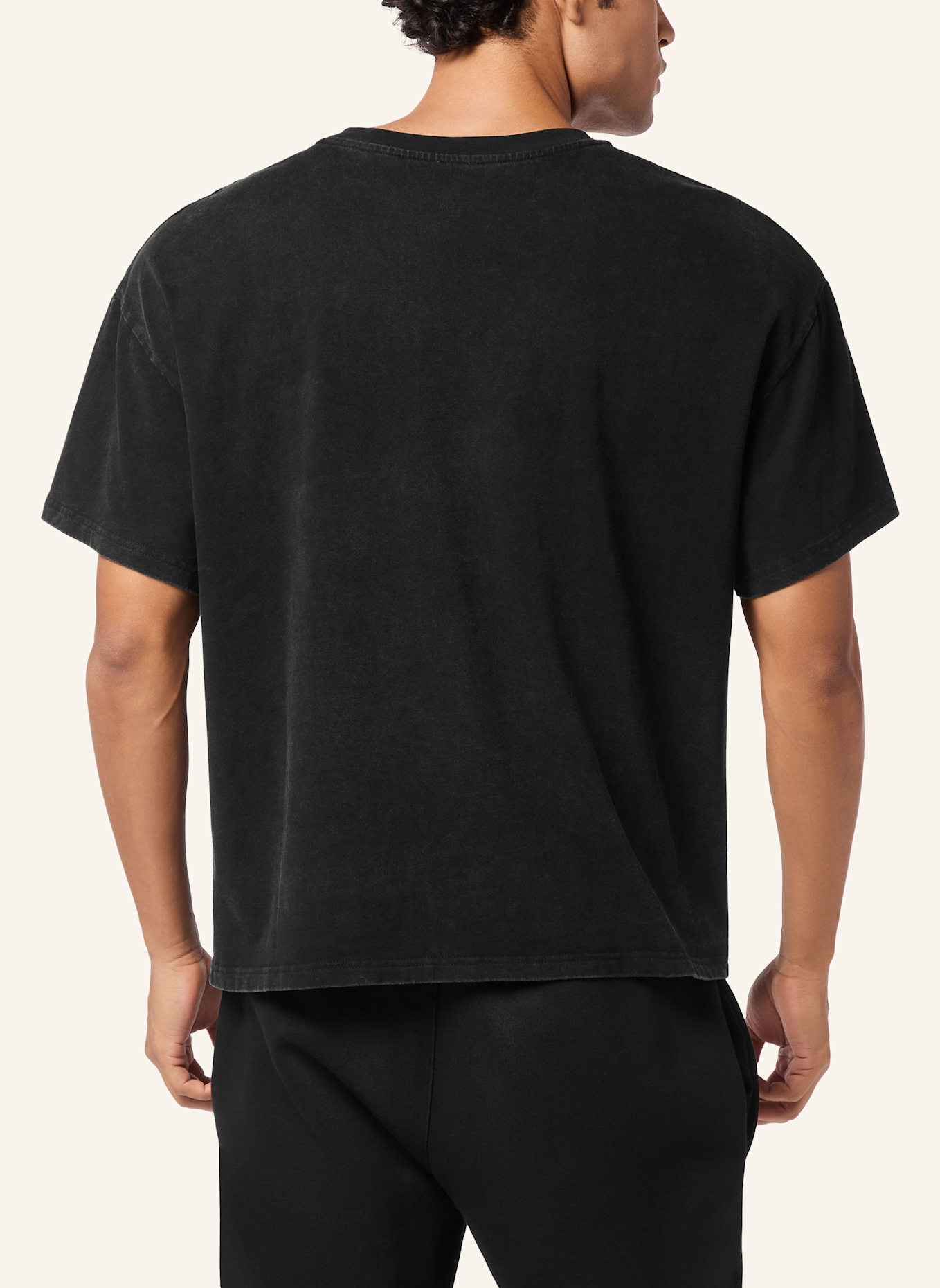 PLEIN SPORT PLEIN SPORT T-Shirt Rundhalsausschnitt Ss TIGER: SCHWARZ