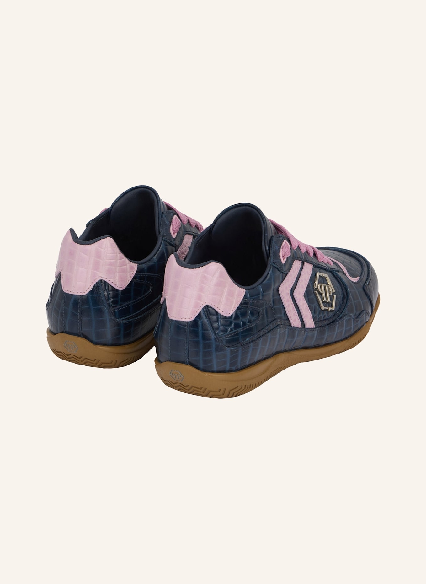 PHILIPP PLEIN PHILIPP PLEIN Low-Top Sneakers PIT-$TOP Cocco: DUNKELBLAU