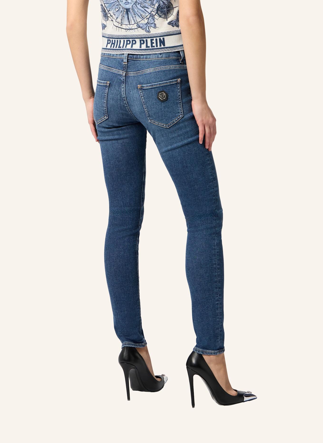 PHILIPP PLEIN PHILIPP PLEIN Super Stretch Jeggings Basic: DUNKELBLAU