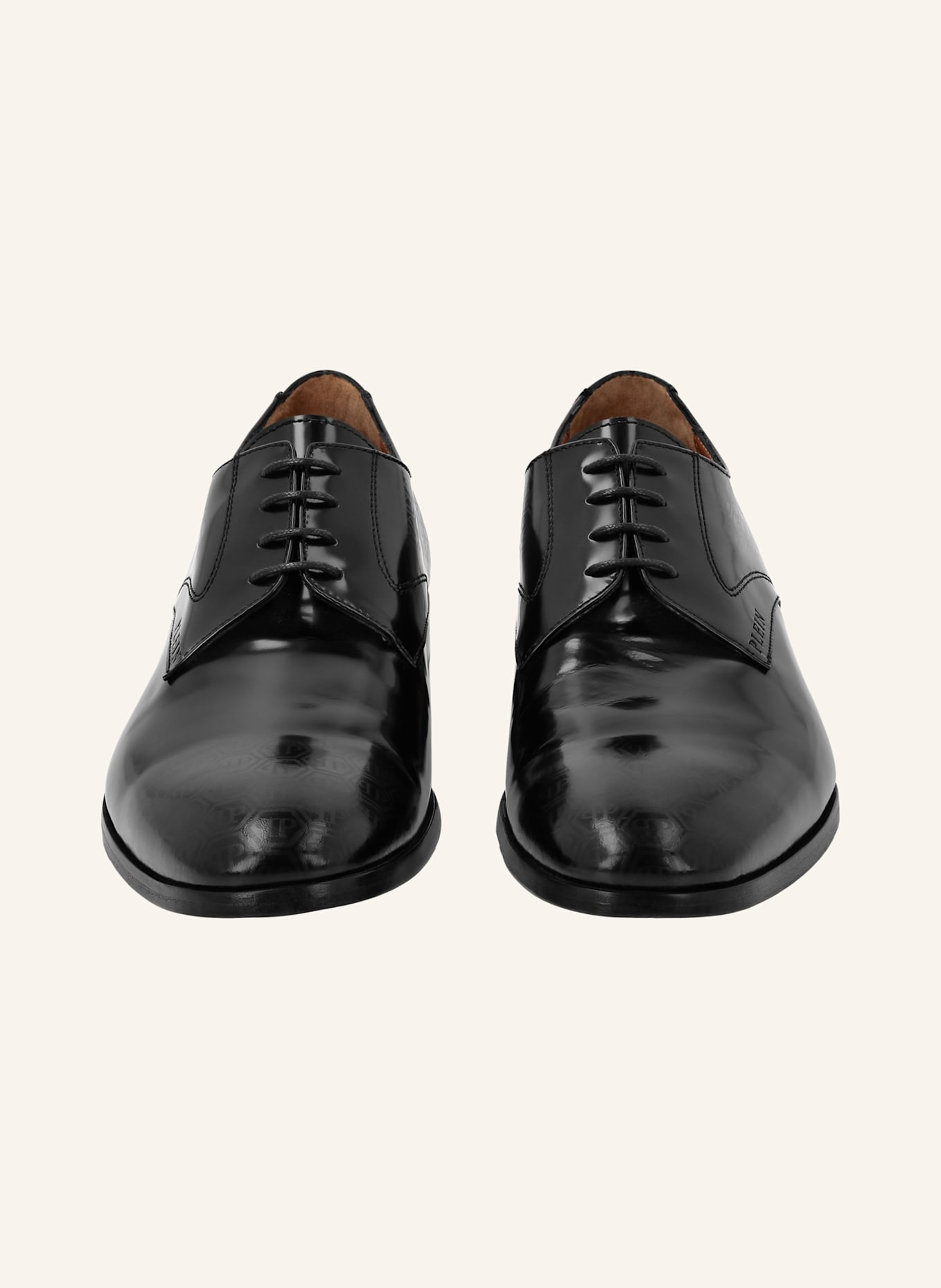 PHILIPP PLEIN Schnürer MONOGRAM: SCHWARZ