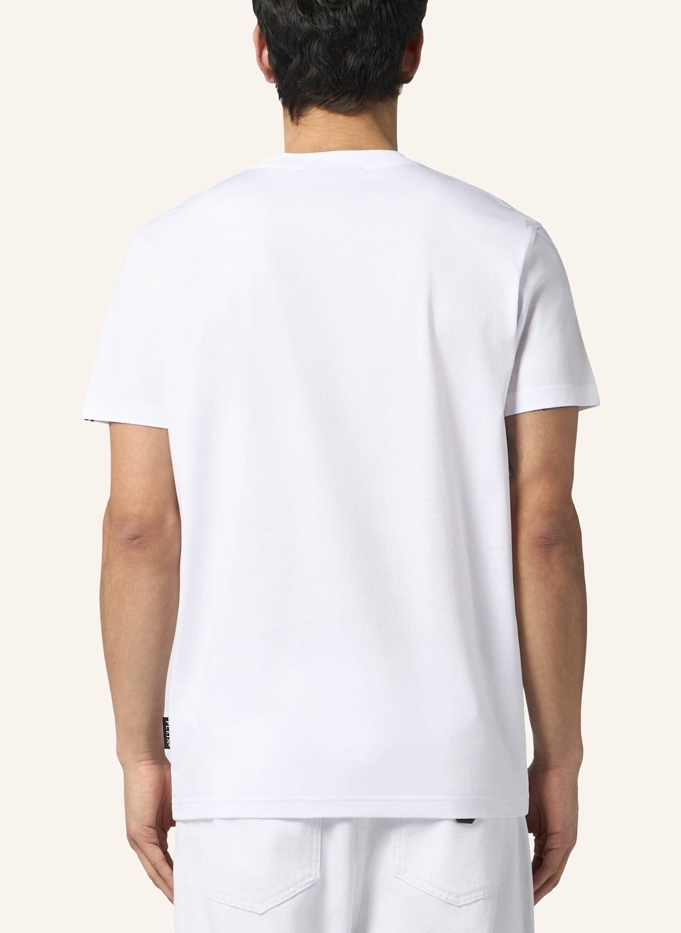 PHILIPP PLEIN PHILIPP PLEIN Round Neck T-Shirt Basic: WEISS