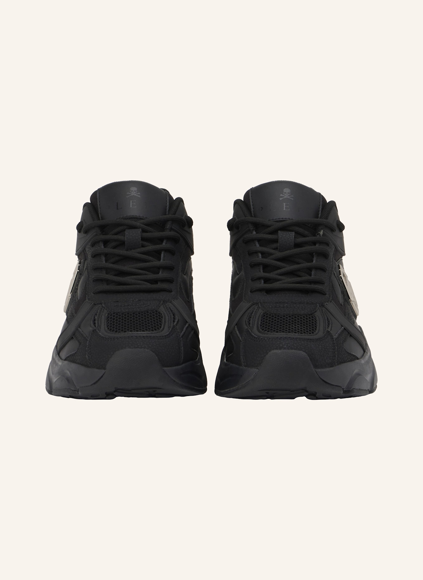 PHILIPP PLEIN Laufschuh: SCHWARZ