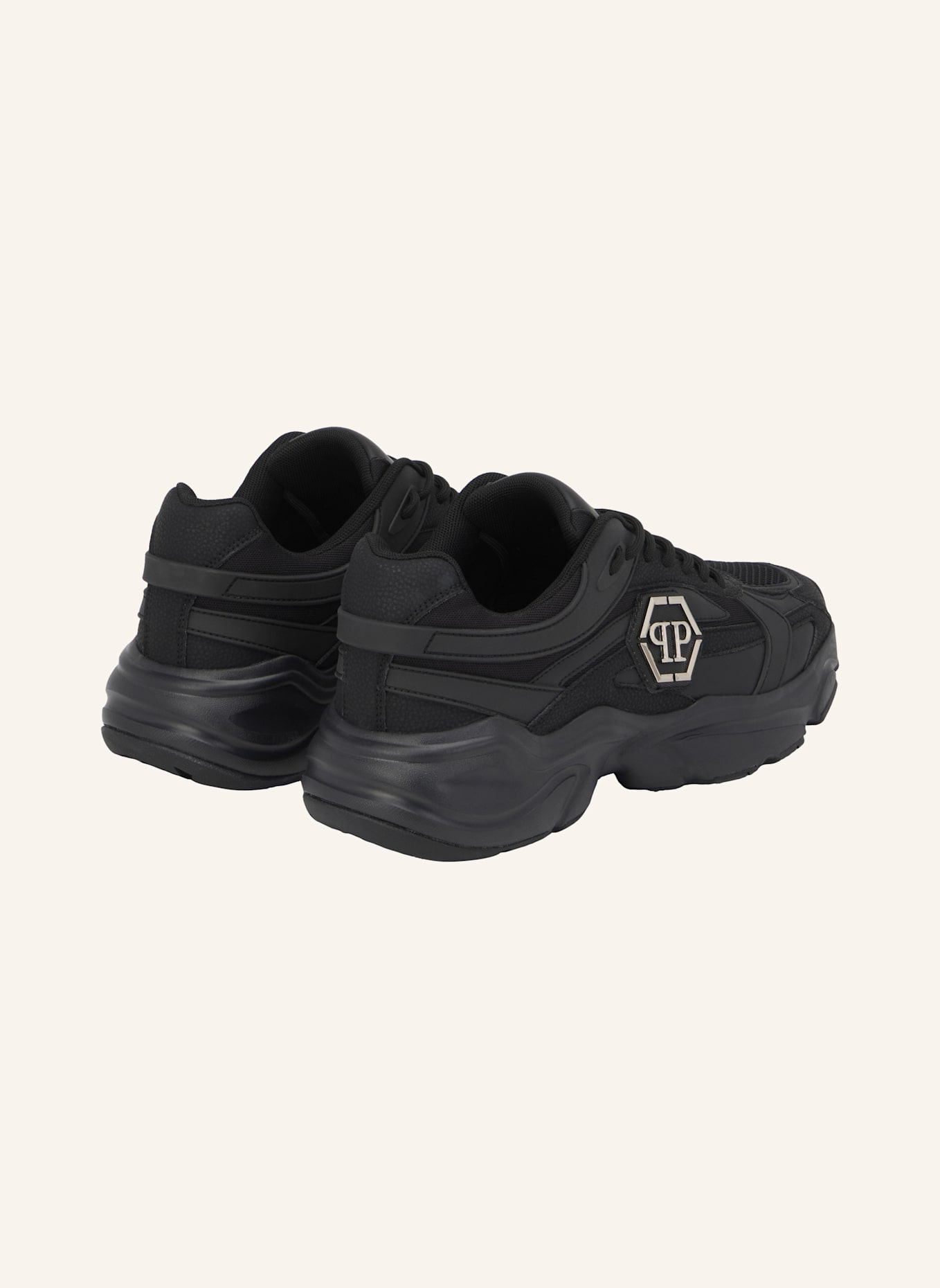 PHILIPP PLEIN Laufschuh: SCHWARZ