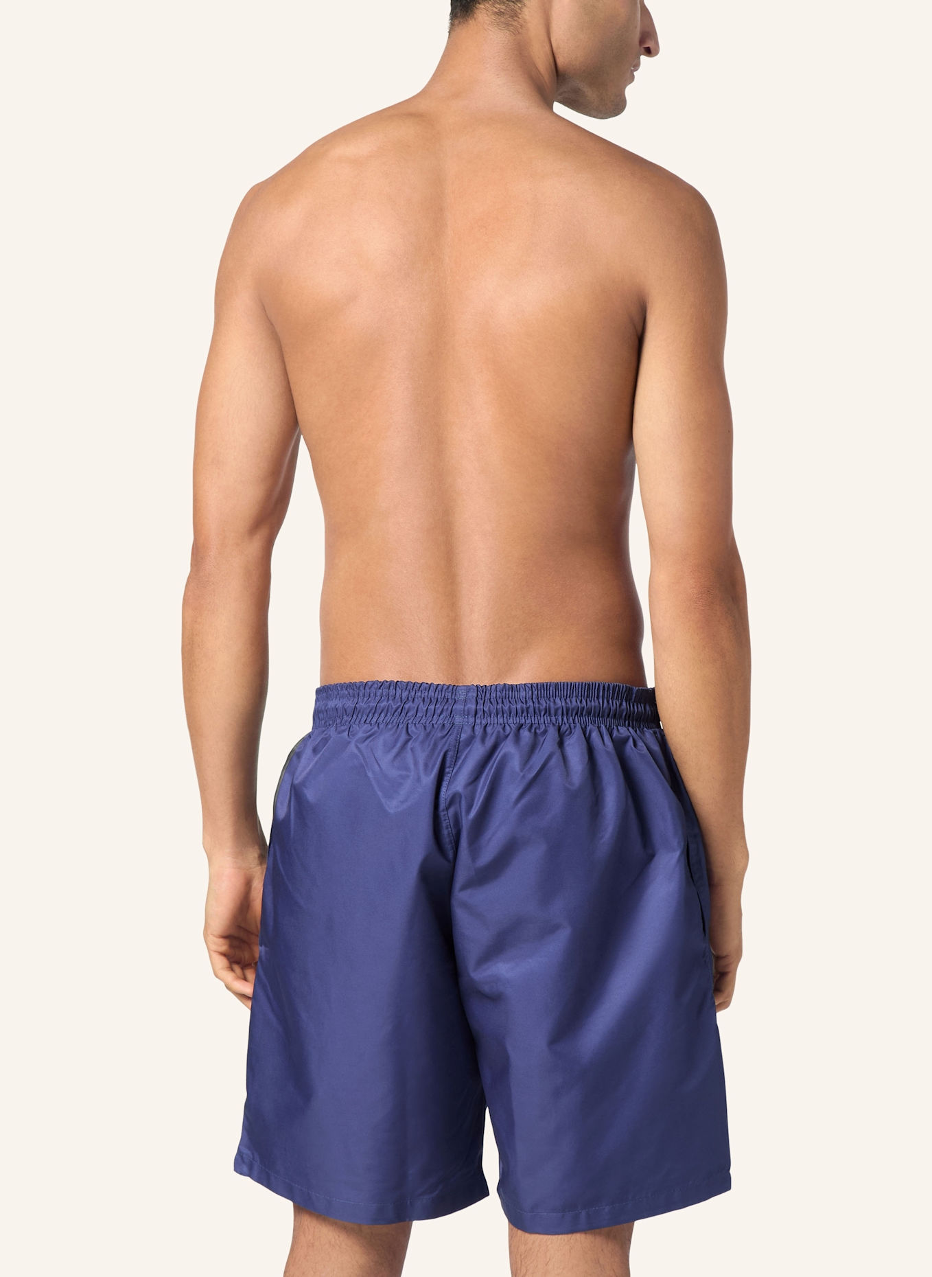 PHILIPP PLEIN Badeshorts SKULL&BONES: DUNKELBLAU