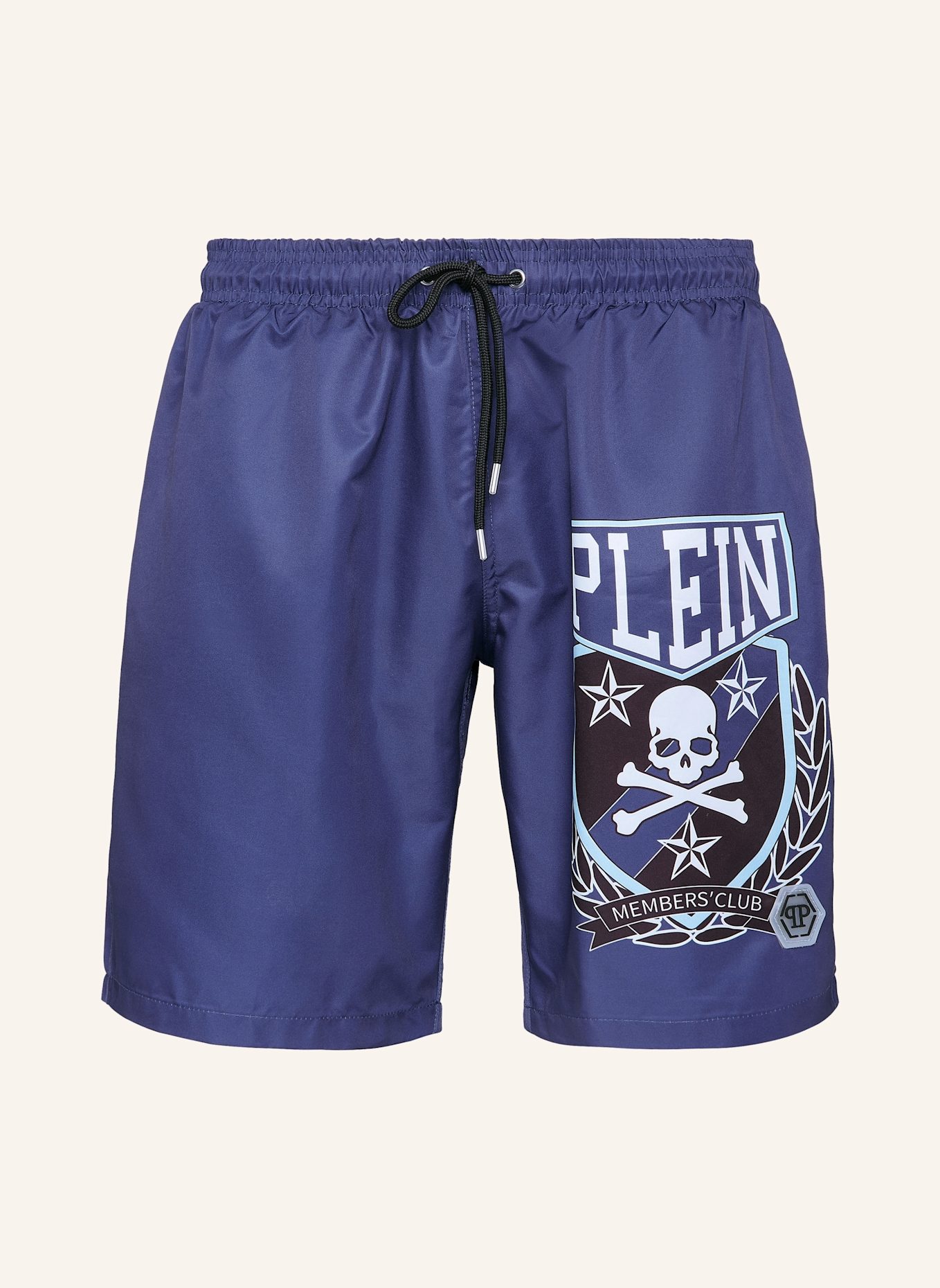 PHILIPP PLEIN Badeshorts SKULL&BONES: DUNKELBLAU