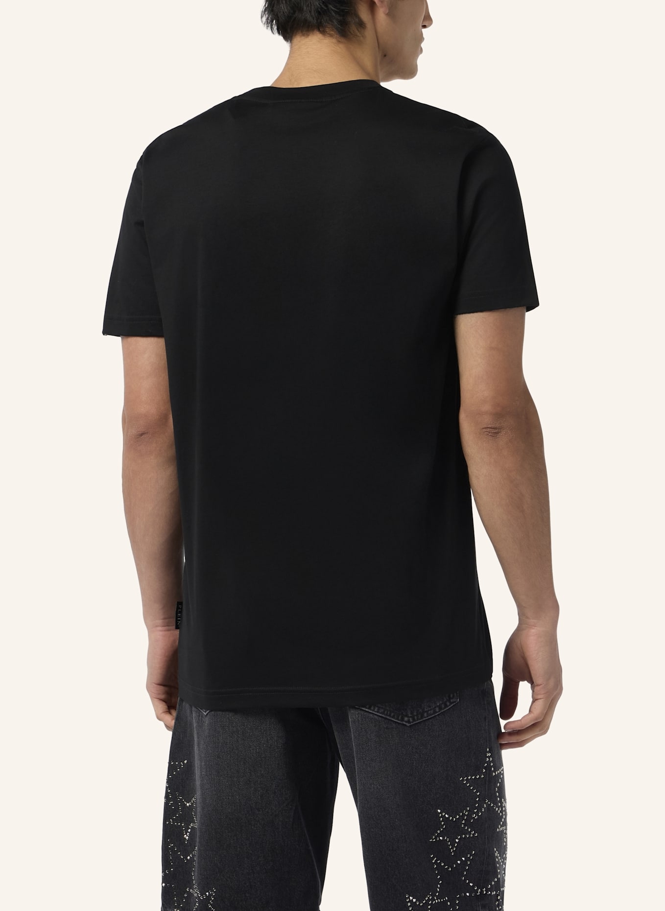 PHILIPP PLEIN PHILIPP PLEIN Round Neck T-Shirt Basic: SCHWARZ