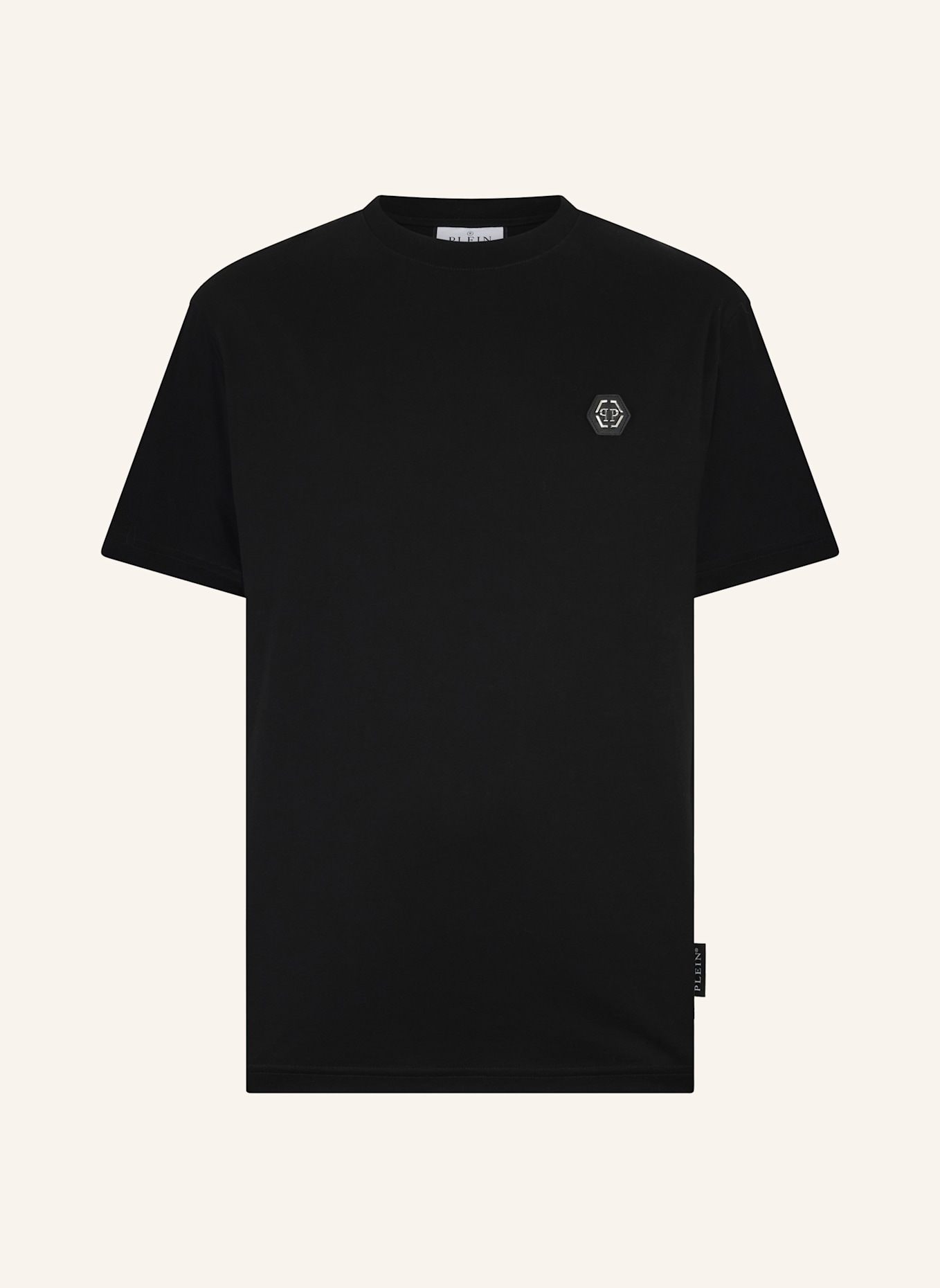 PHILIPP PLEIN PHILIPP PLEIN Round Neck T-Shirt Basic: SCHWARZ