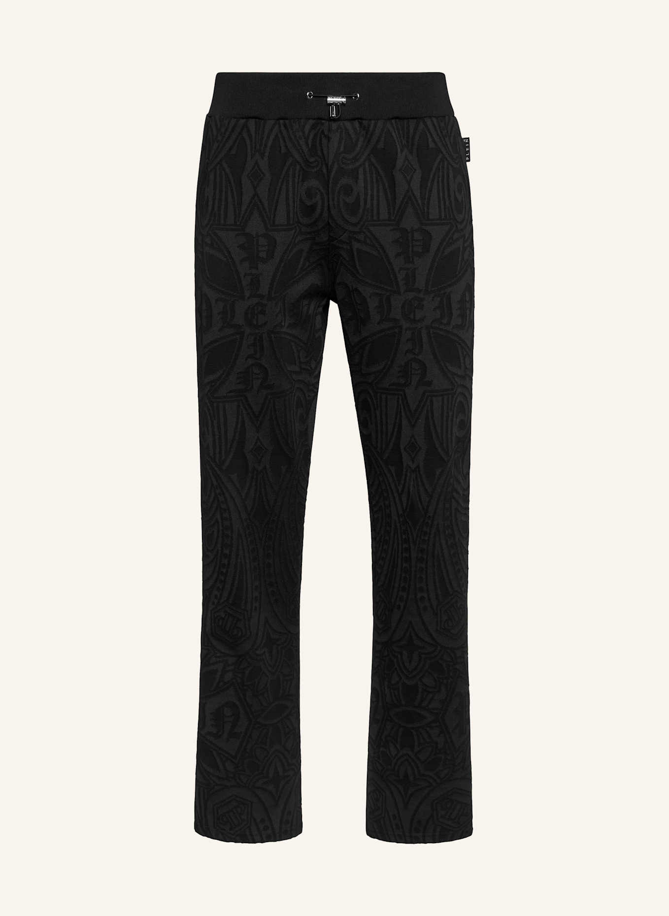 PHILIPP PLEIN Jogginghosen CHROME: SCHWARZ