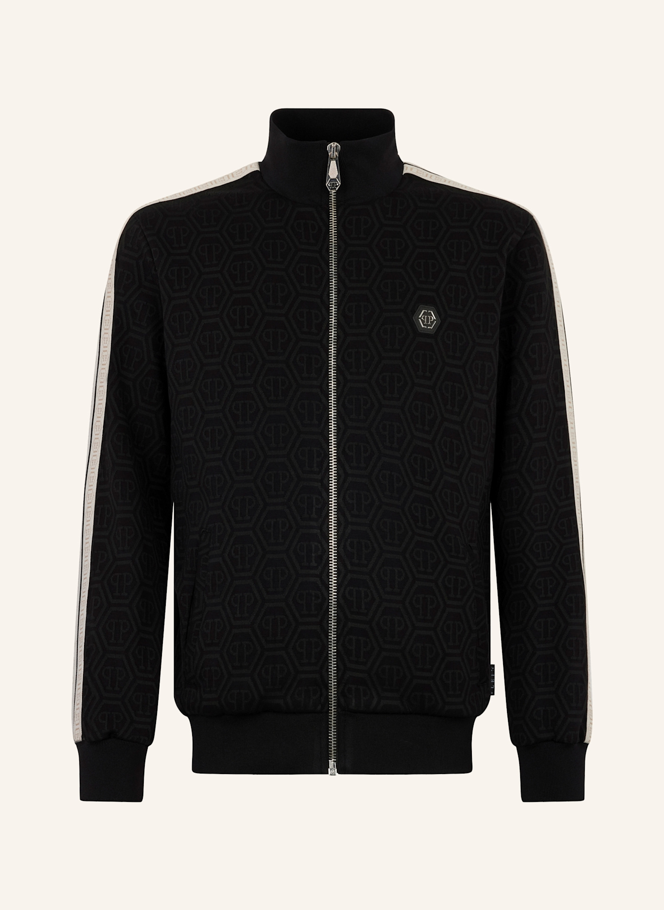 PHILIPP PLEIN PHILIPP PLEIN Tracksuit Jacket Monogram Monogram: SCHWARZ