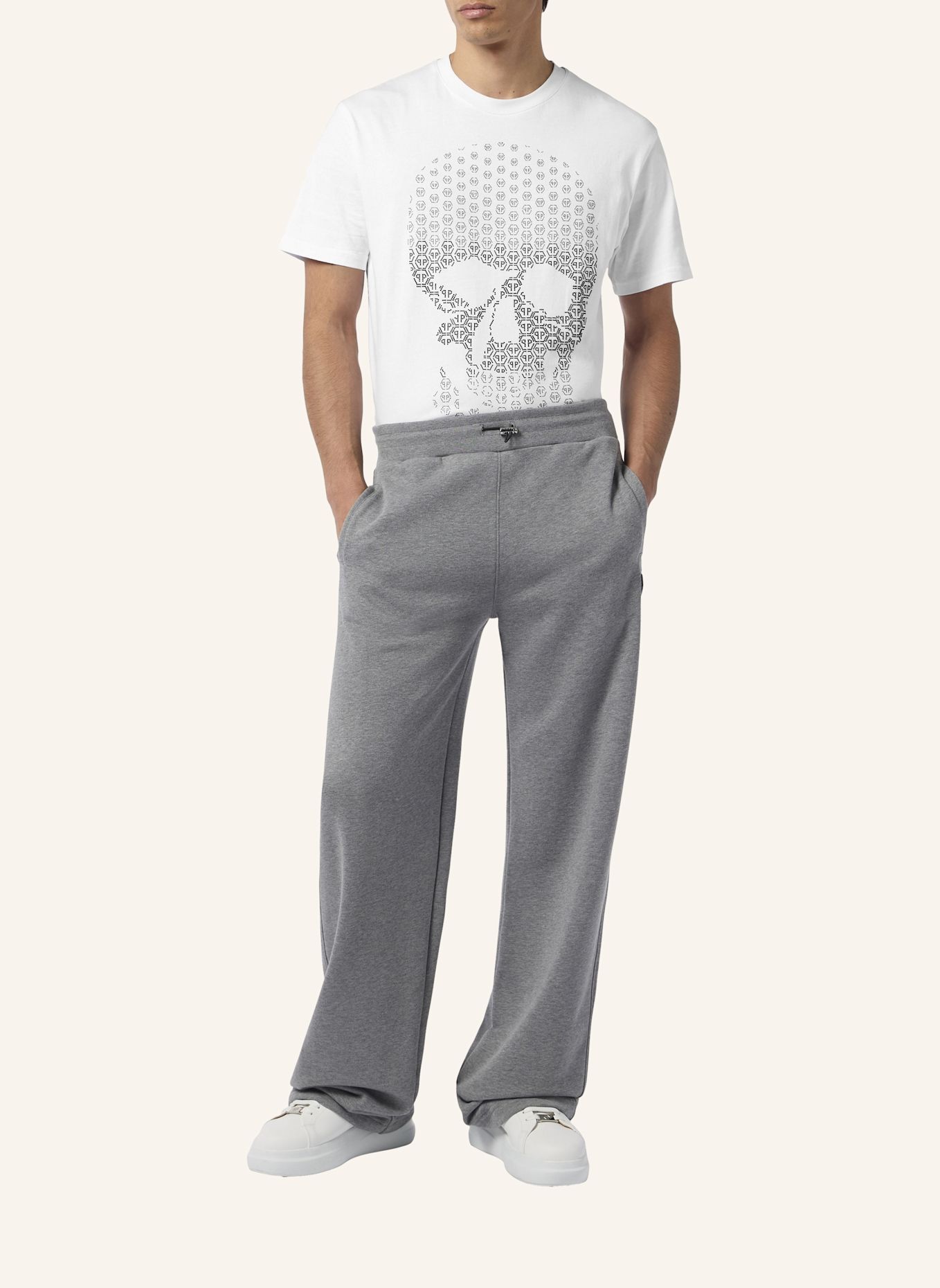 PHILIPP PLEIN PHILIPP PLEIN Jogging Pants Basic: GRAU