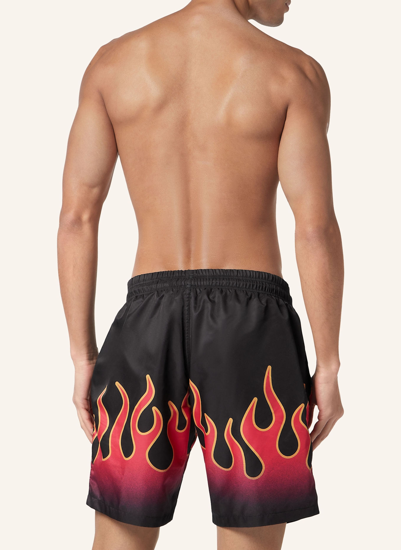 PHILIPP PLEIN PHILIPP PLEIN Badehose FLAME: SCHWARZ