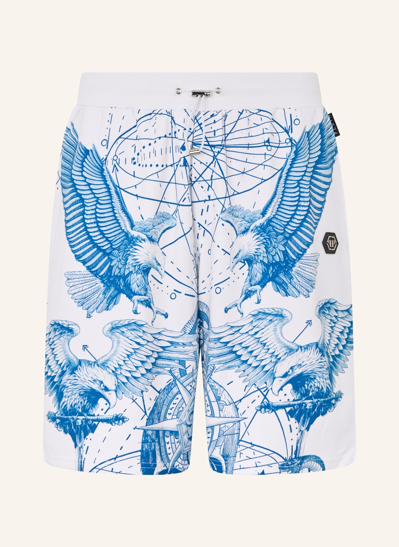 PHILIPP PLEIN PHILIPP PLEIN Fleece Shorts Tattoo Tattoo: SCHWARZ