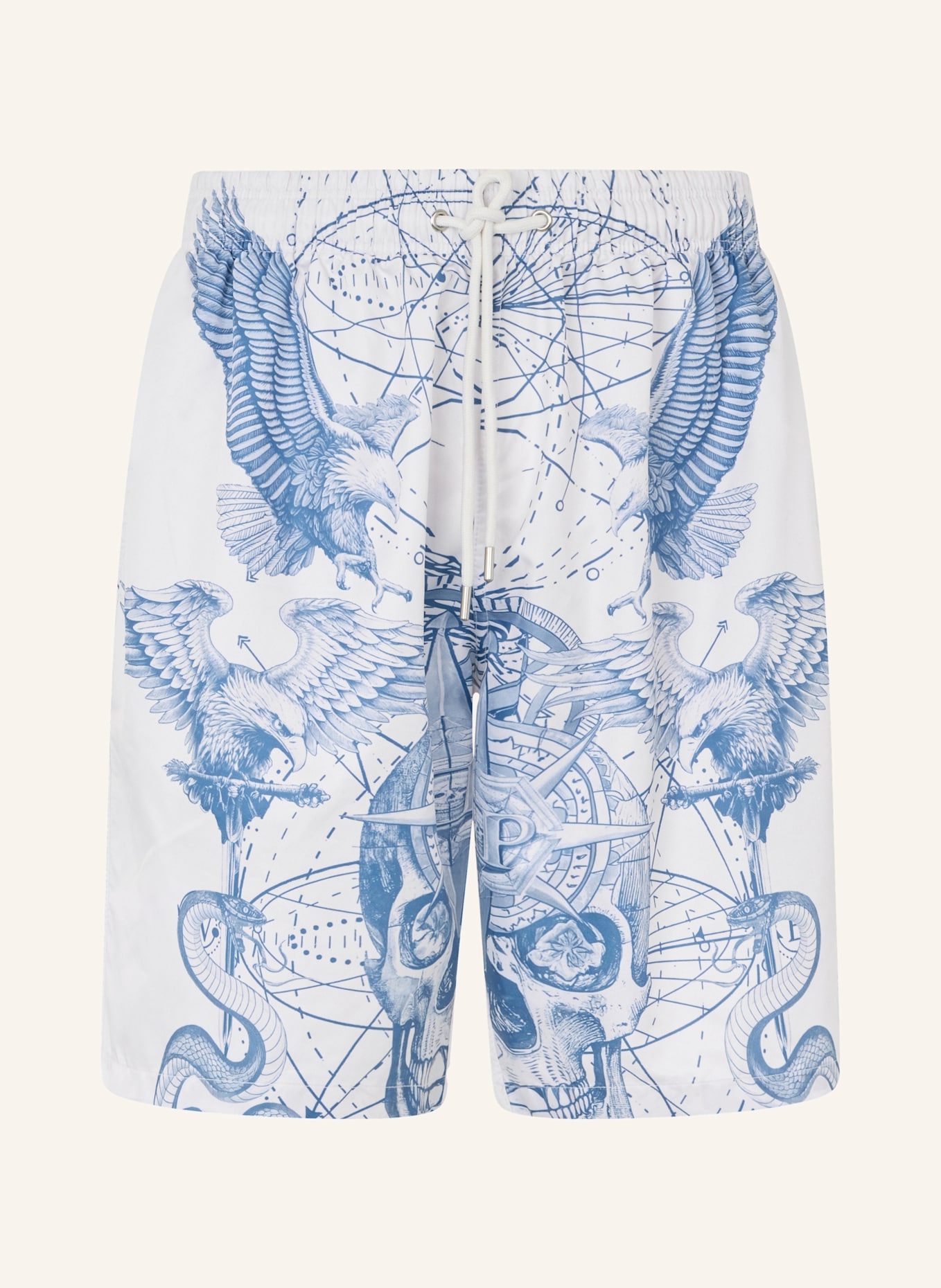 PHILIPP PLEIN PHILIPP PLEIN Nylon Shorts Tattoo: SCHWARZ