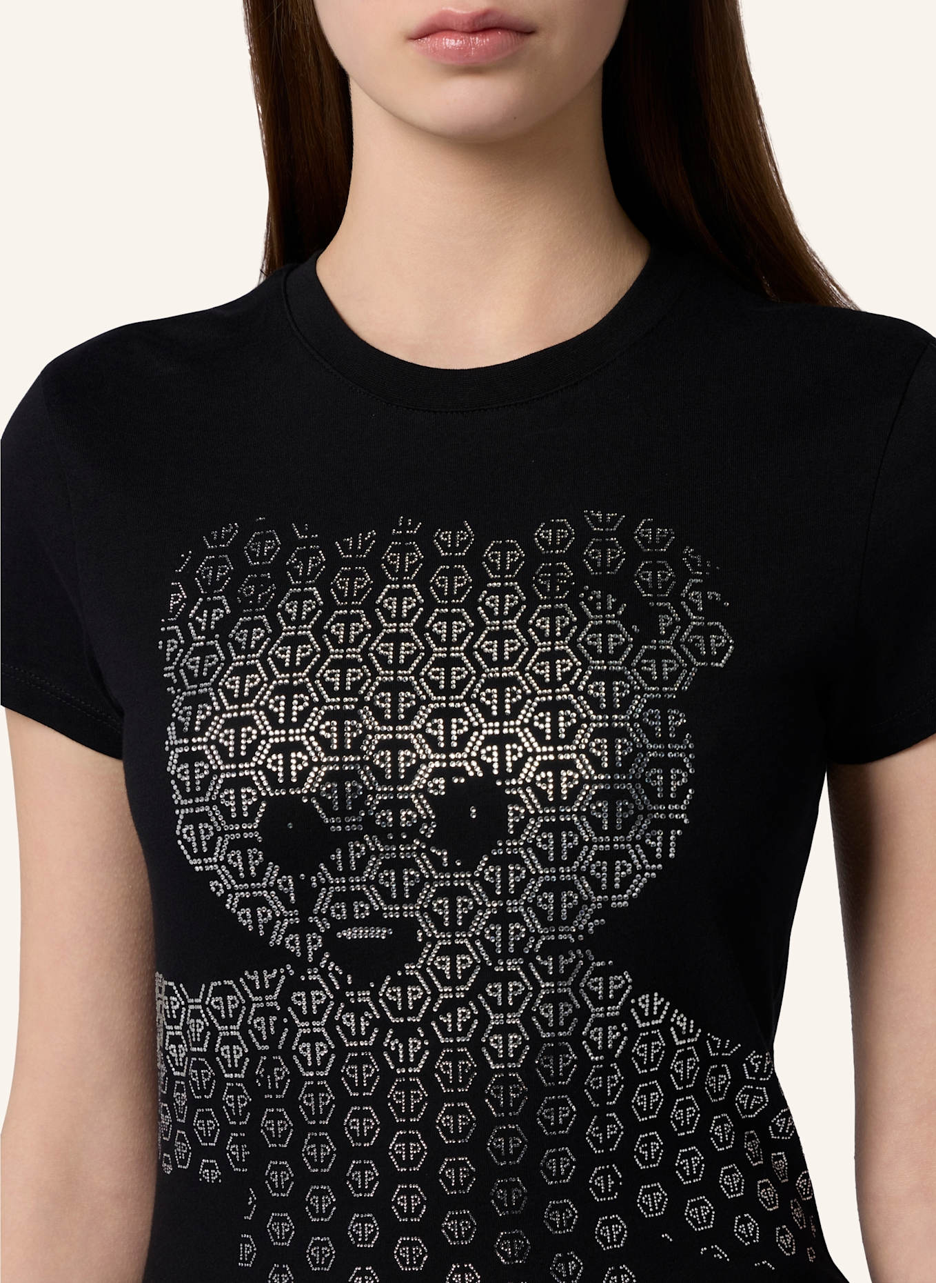 PHILIPP PLEIN PHILIPP PLEIN T-Shirt Sexy Pure Fit Teddy Teddy Bear: SCHWARZ