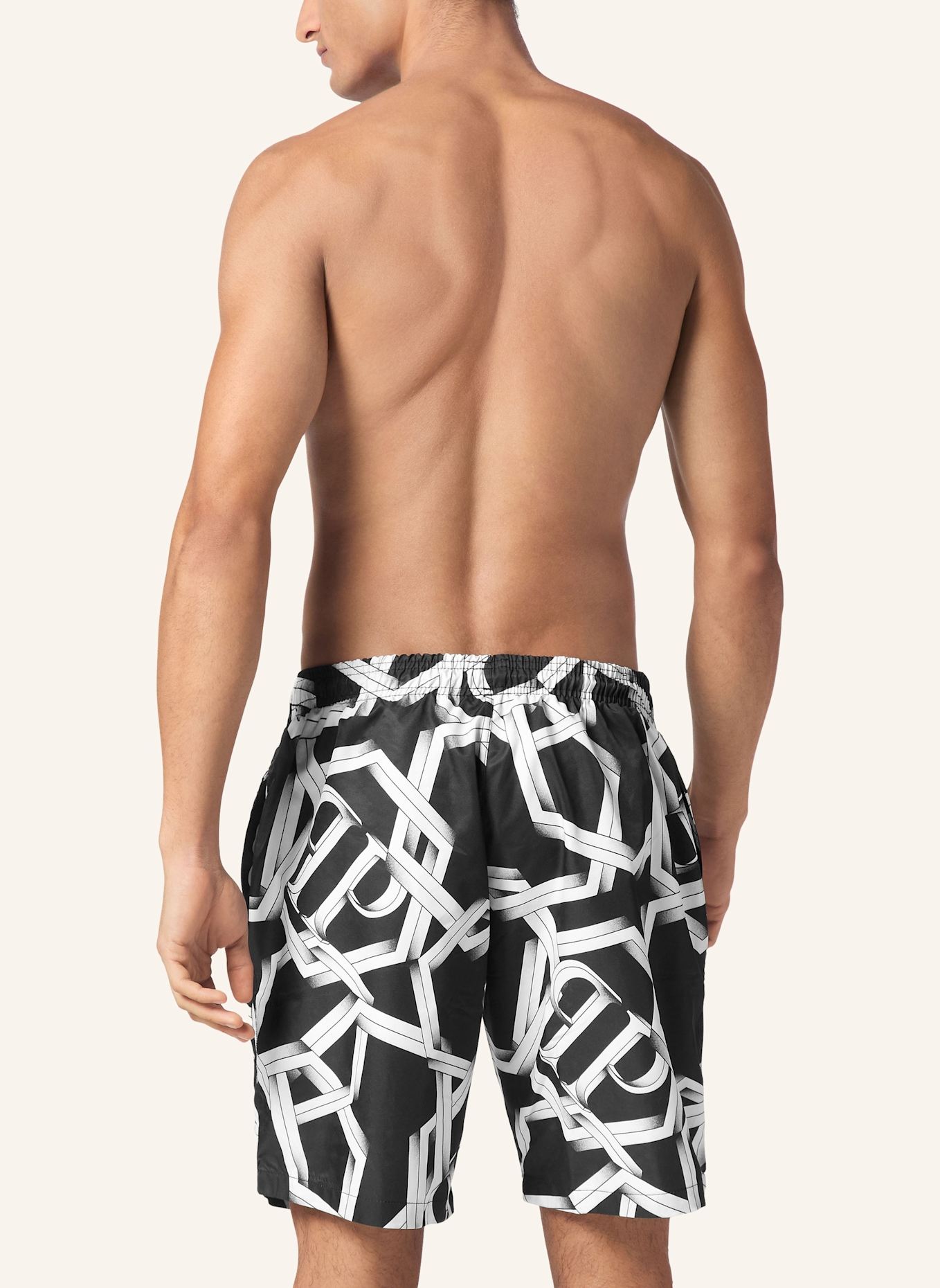 PHILIPP PLEIN PHILIPP PLEIN Badehose: SCHWARZ