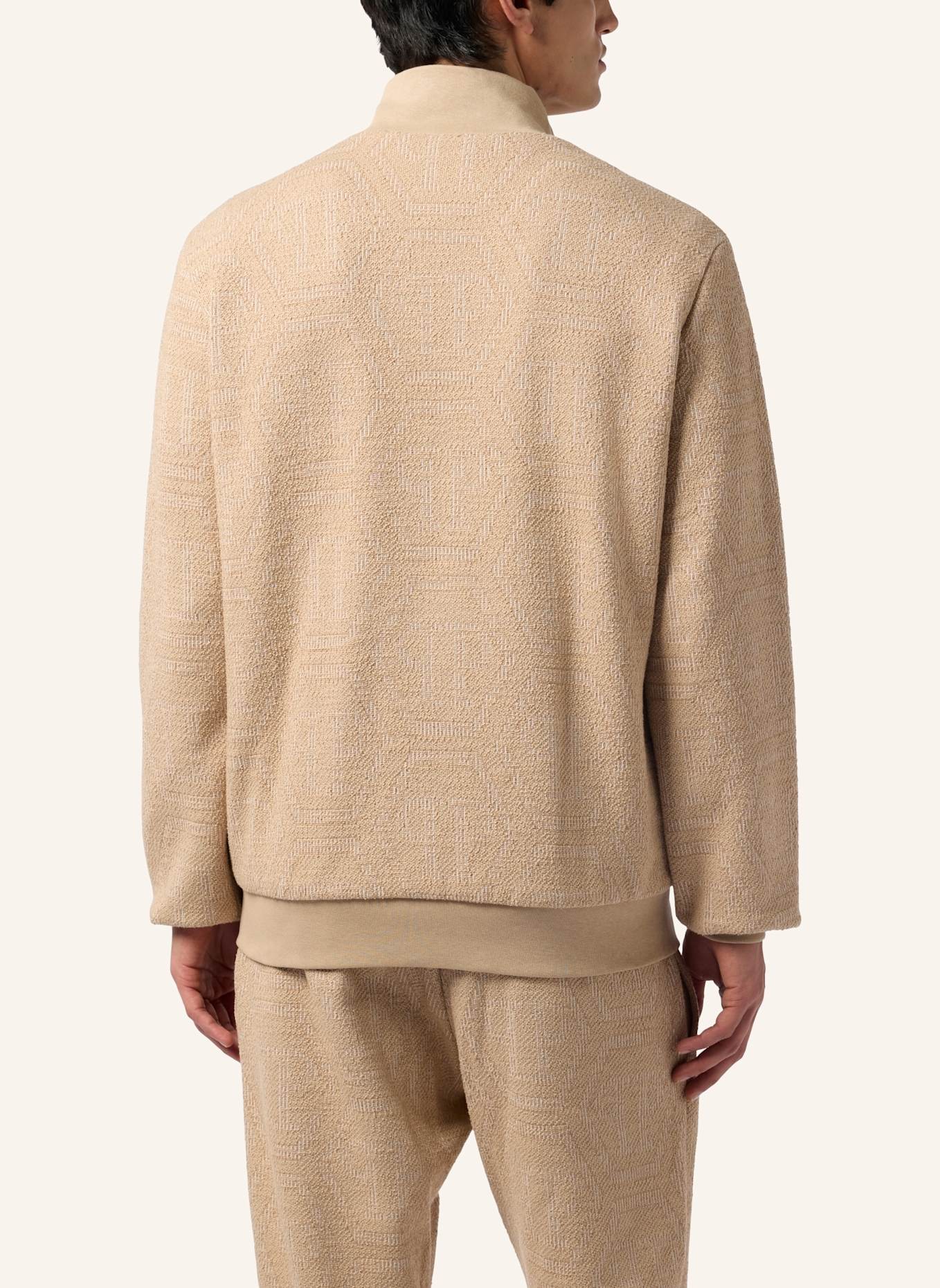 PHILIPP PLEIN PHILIPP PLEIN Jacquard Tracksuit Jacket Monogram: BEIGE
