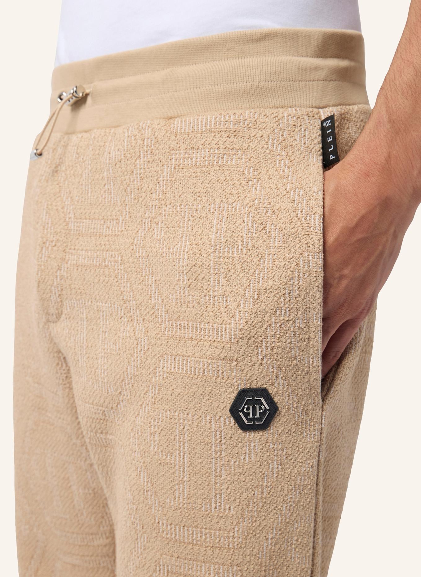 PHILIPP PLEIN PHILIPP PLEIN Jacquard Joggers Monogram: BEIGE