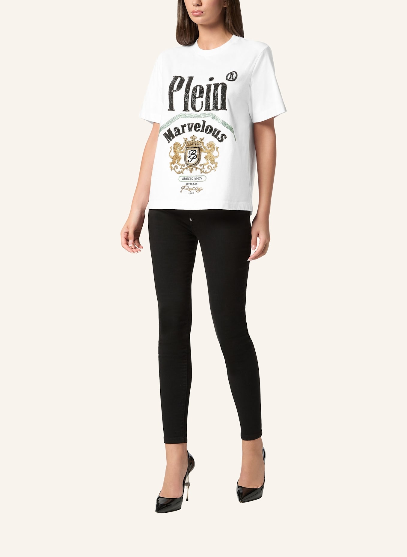 PHILIPP PLEIN T-Shirt Man Fit: WEISS