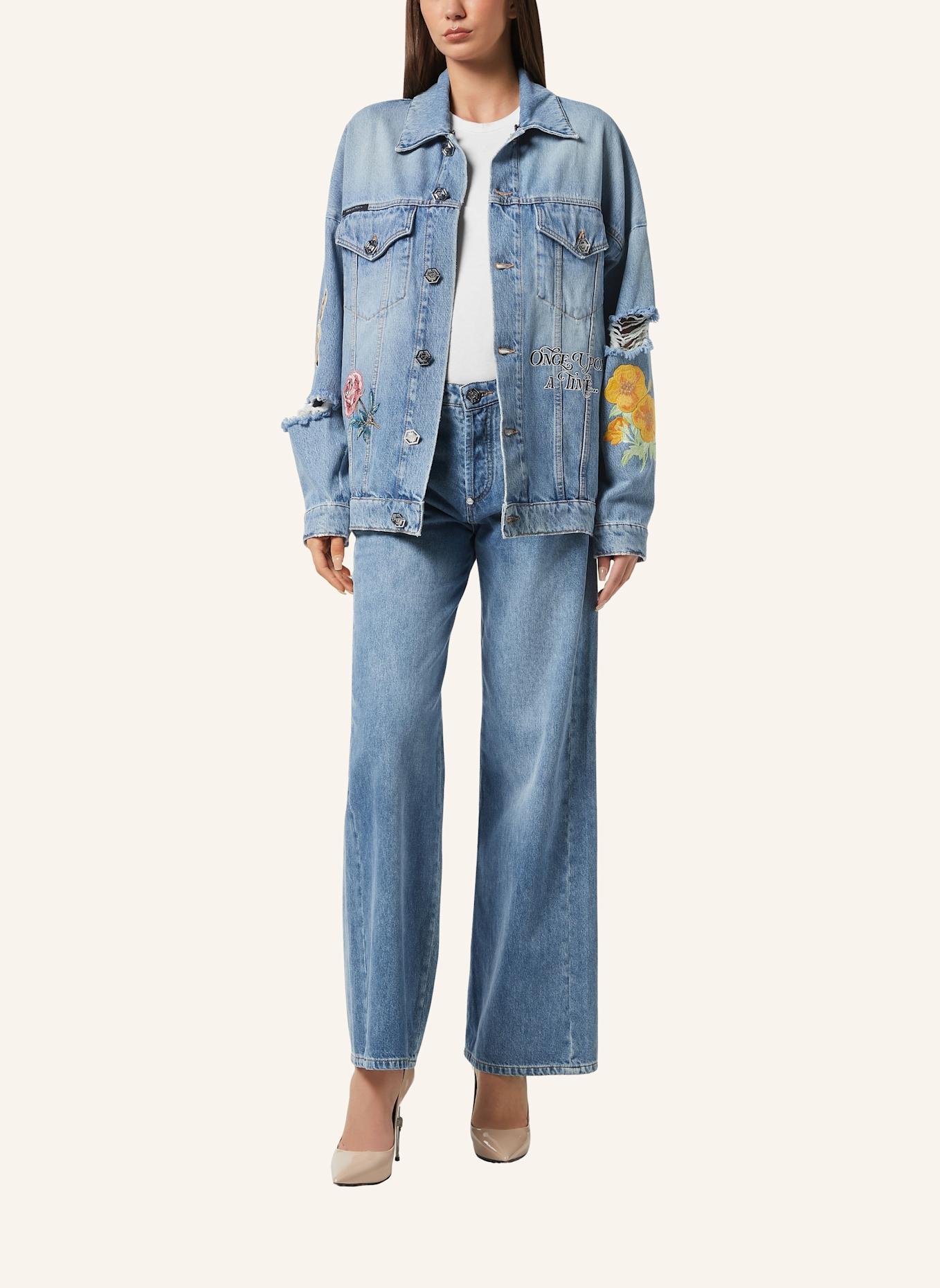 PHILIPP PLEIN Denim-Jacke: BLAU
