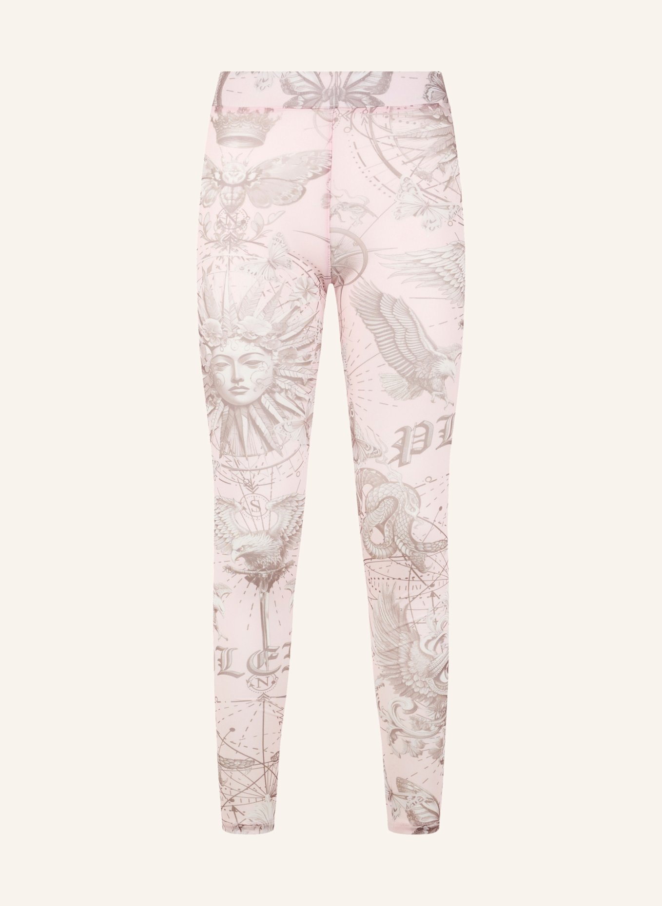 PHILIPP PLEIN PHILIPP PLEIN Tulle Leggings Butterfly Tattoo: ROSA
