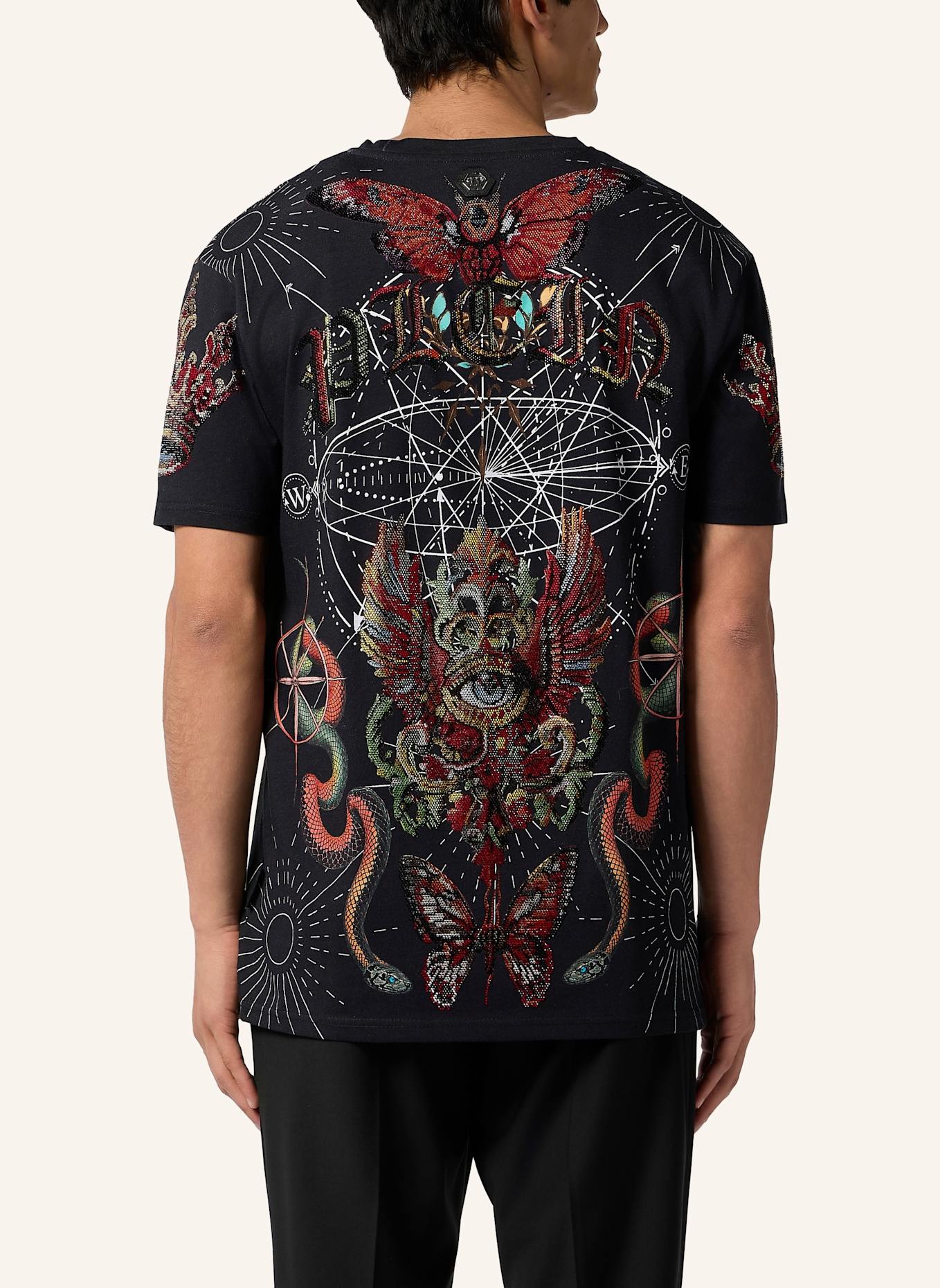 PHILIPP PLEIN PHILIPP PLEIN Round Neck T-Shirt Tattoo Stones: SCHWARZ