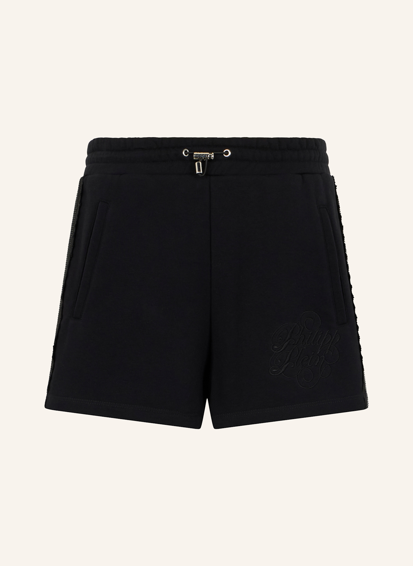 PHILIPP PLEIN PHILIPP PLEIN Shorts Strass Band: SCHWARZ