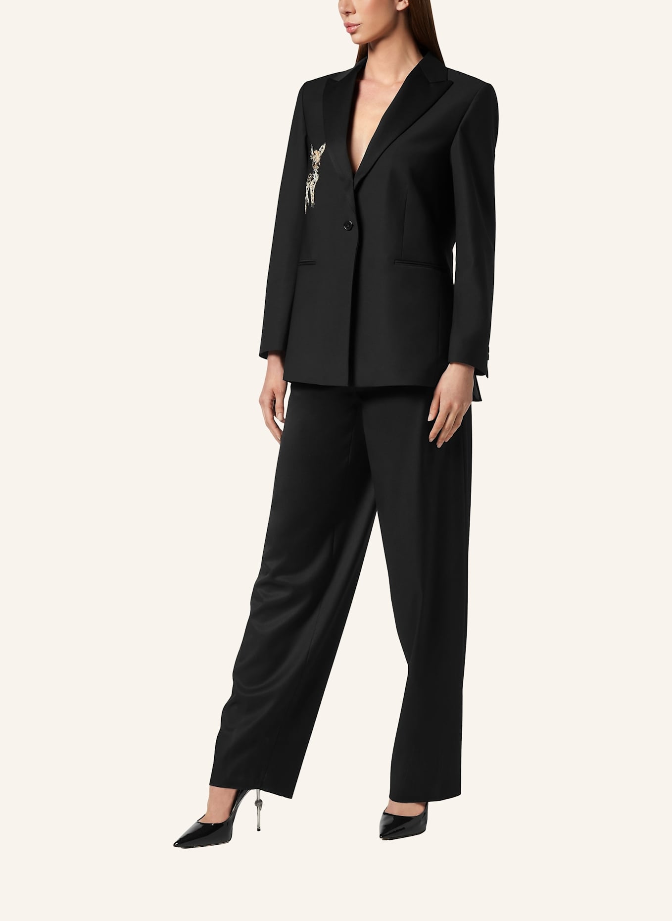 PHILIPP PLEIN Blazer: SCHWARZ